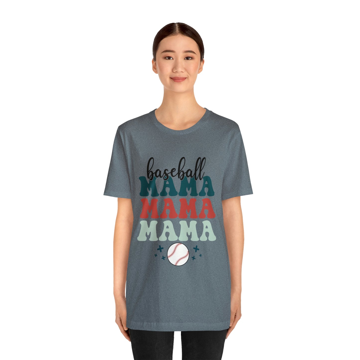 Baseball Mama Short Sleeve Tee