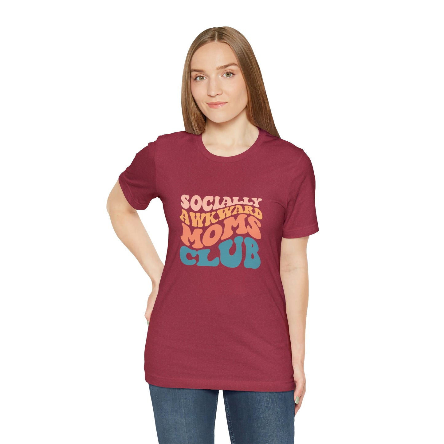 Socially Awkward Moms Club Short Sleeve Tee