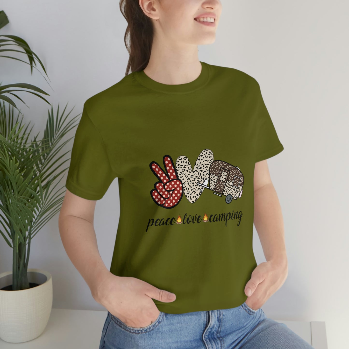 Peace Love Camping Short Sleeve Tee