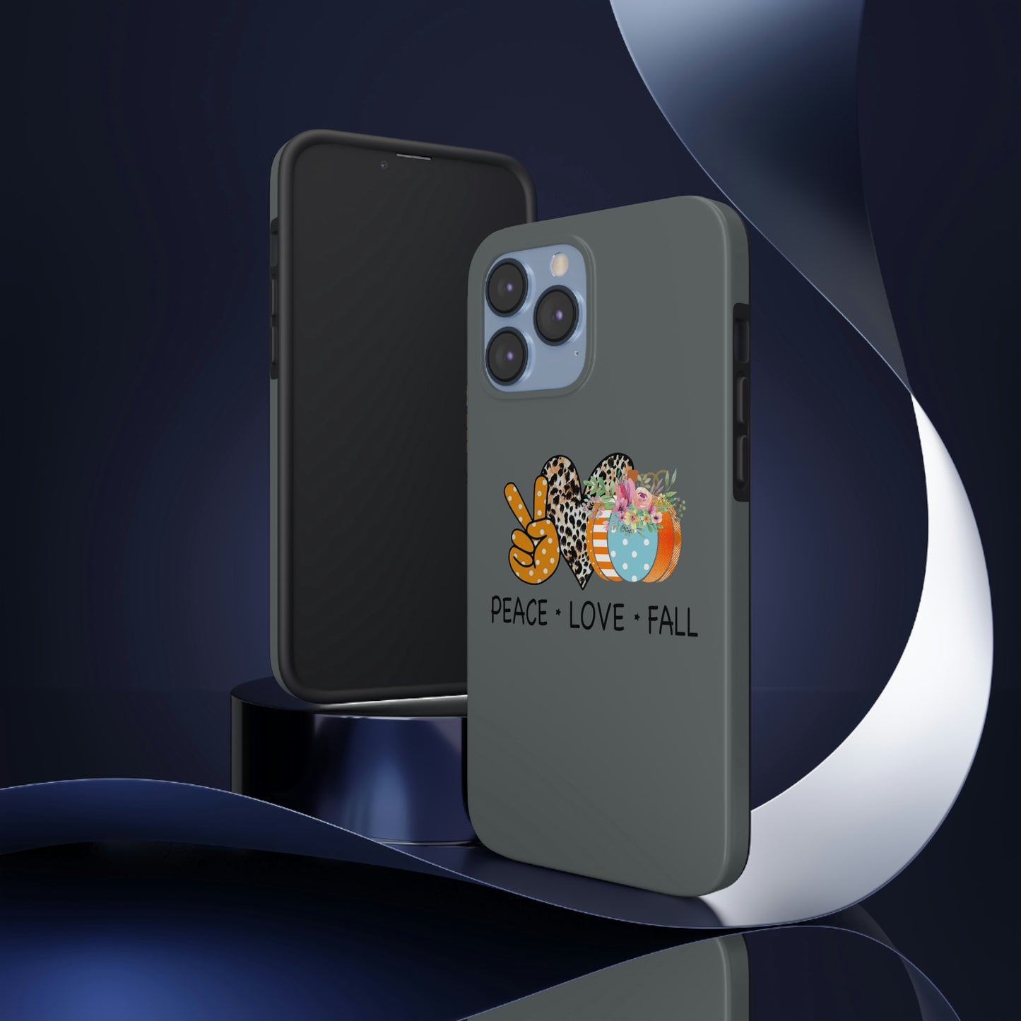 Peace.Love.Fall Tough Phone Cases by Case-Mate