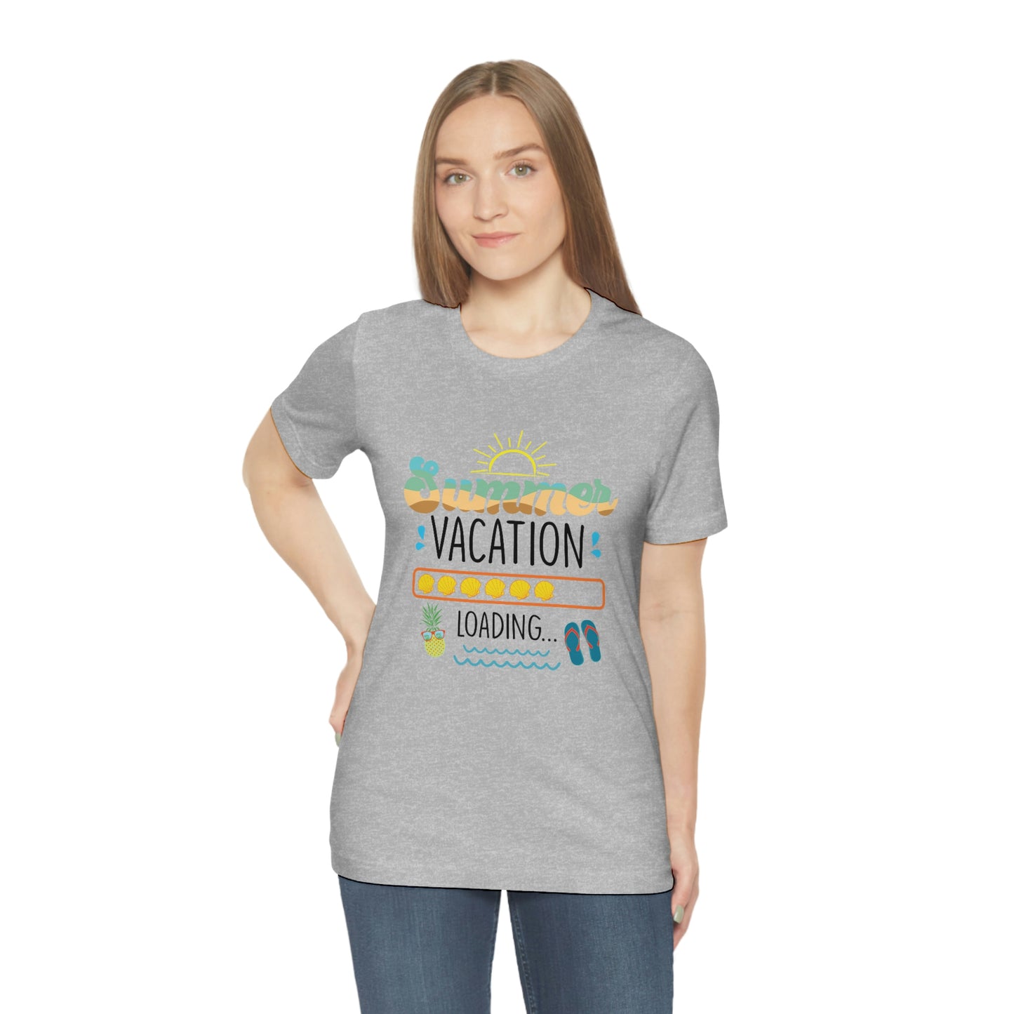 Summer Vacation Unisex Jersey Short Sleeve Tee