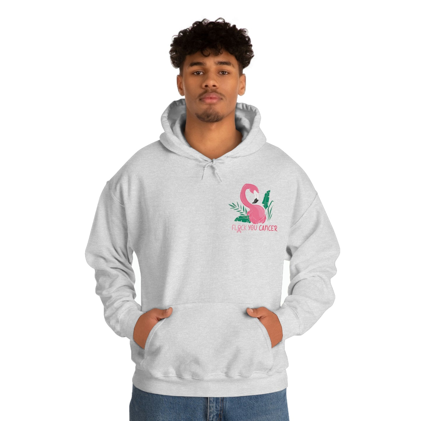 Flock You Cancer Unisex Heavy Blend™ Hooded Sweatshirt