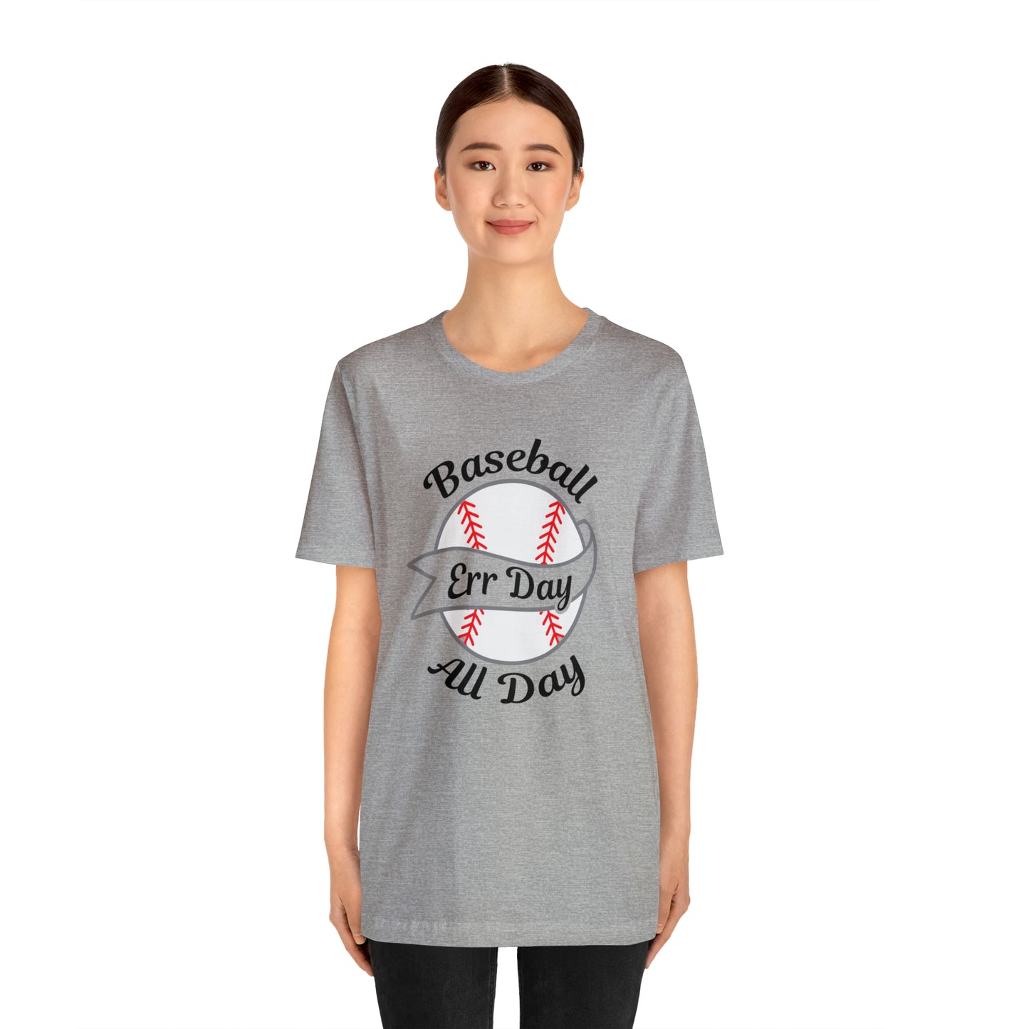 Baseball All Day Err Day Jersey Short Sleeve Tee