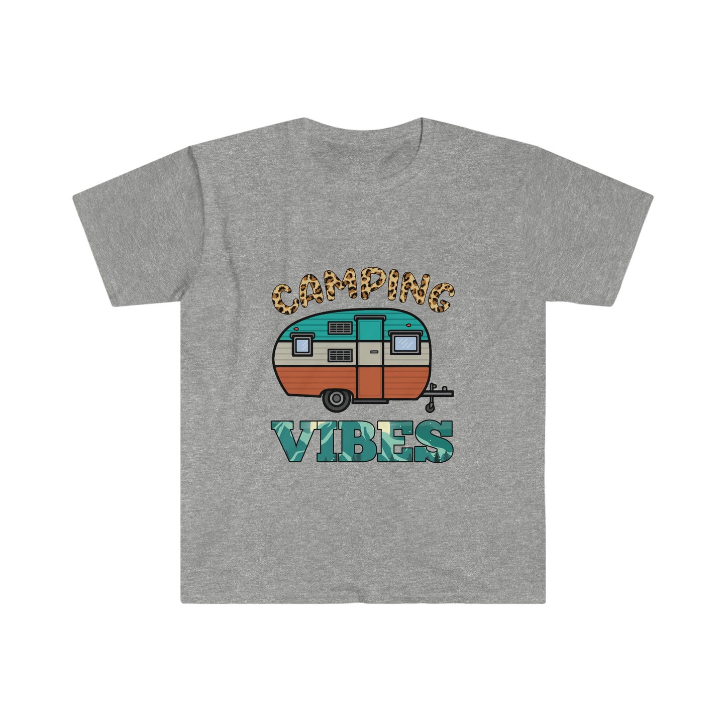 Camping Vibes Unisex Softstyle T-Shirt