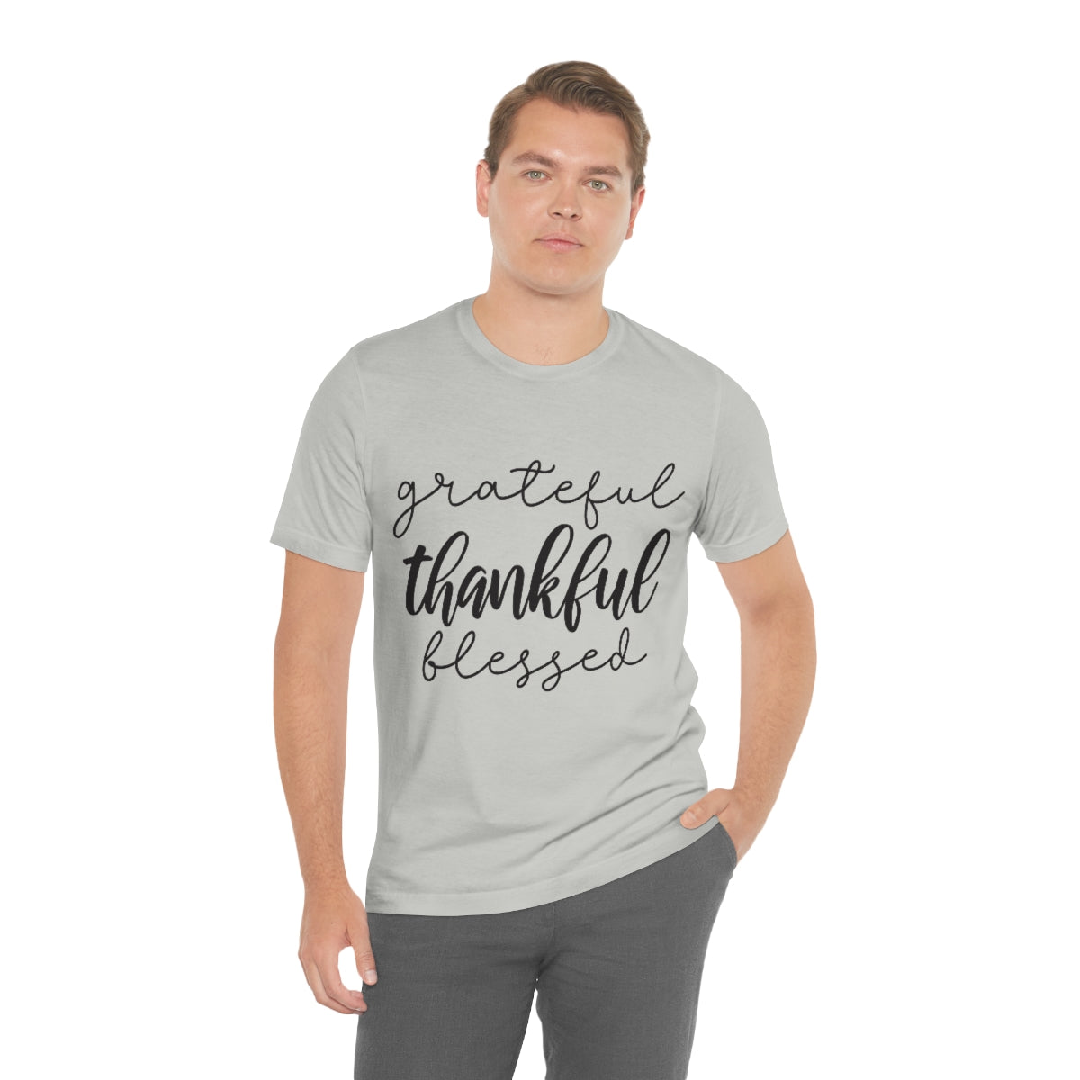 Grateful Thankful Blessed Tee