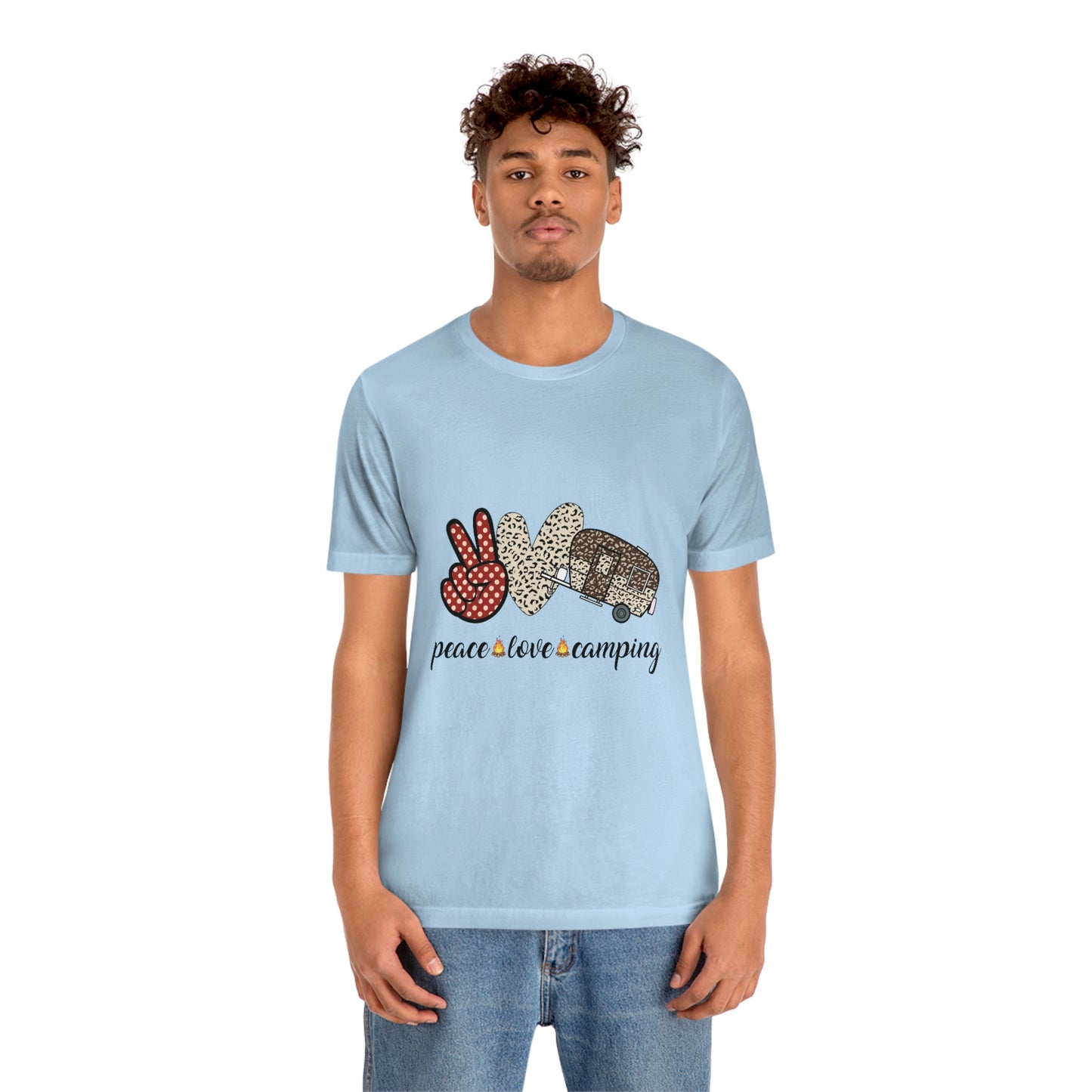 Peace Love Camping Short Sleeve Tee