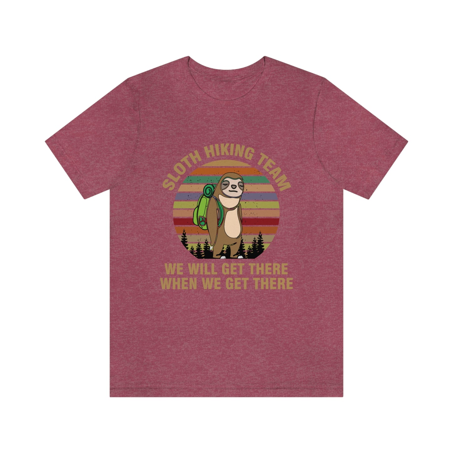 Sloth Hiking Team Short Sleeve Tee