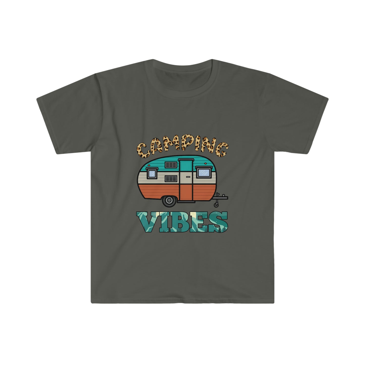 Camping Vibes Unisex Softstyle T-Shirt