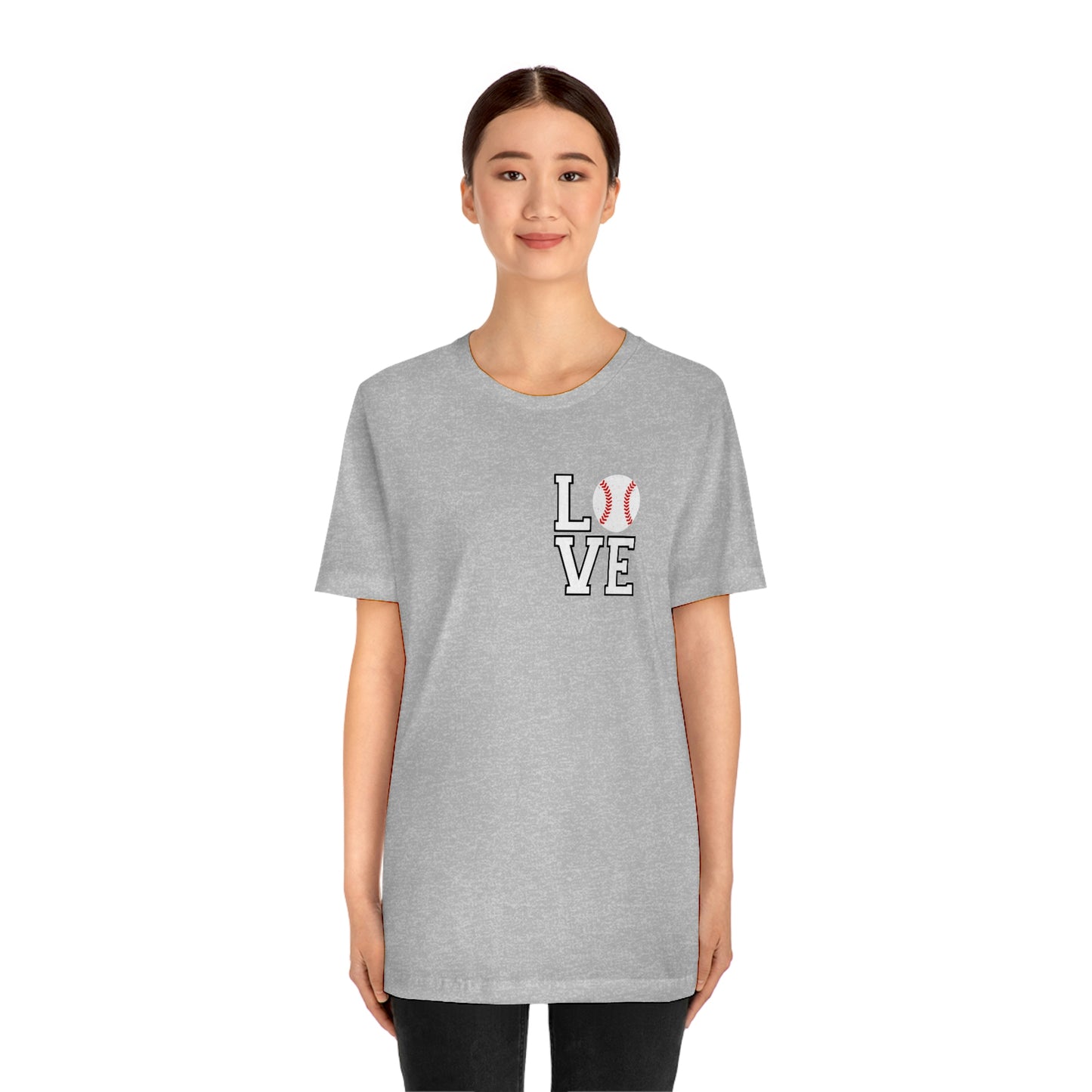 Baseball Love Short Sleeve Tee