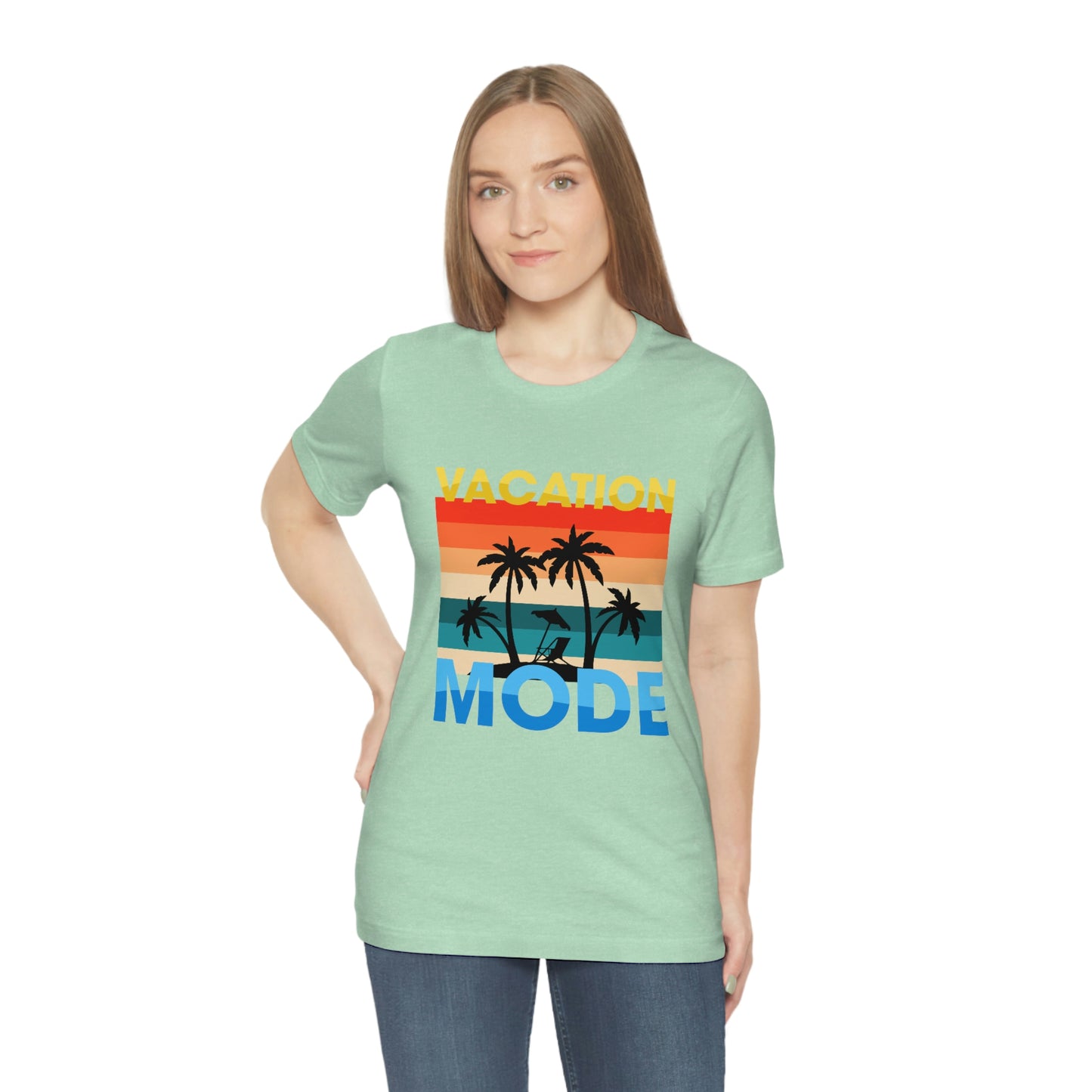 VACATION MODE Unisex Jersey Short Sleeve Tee