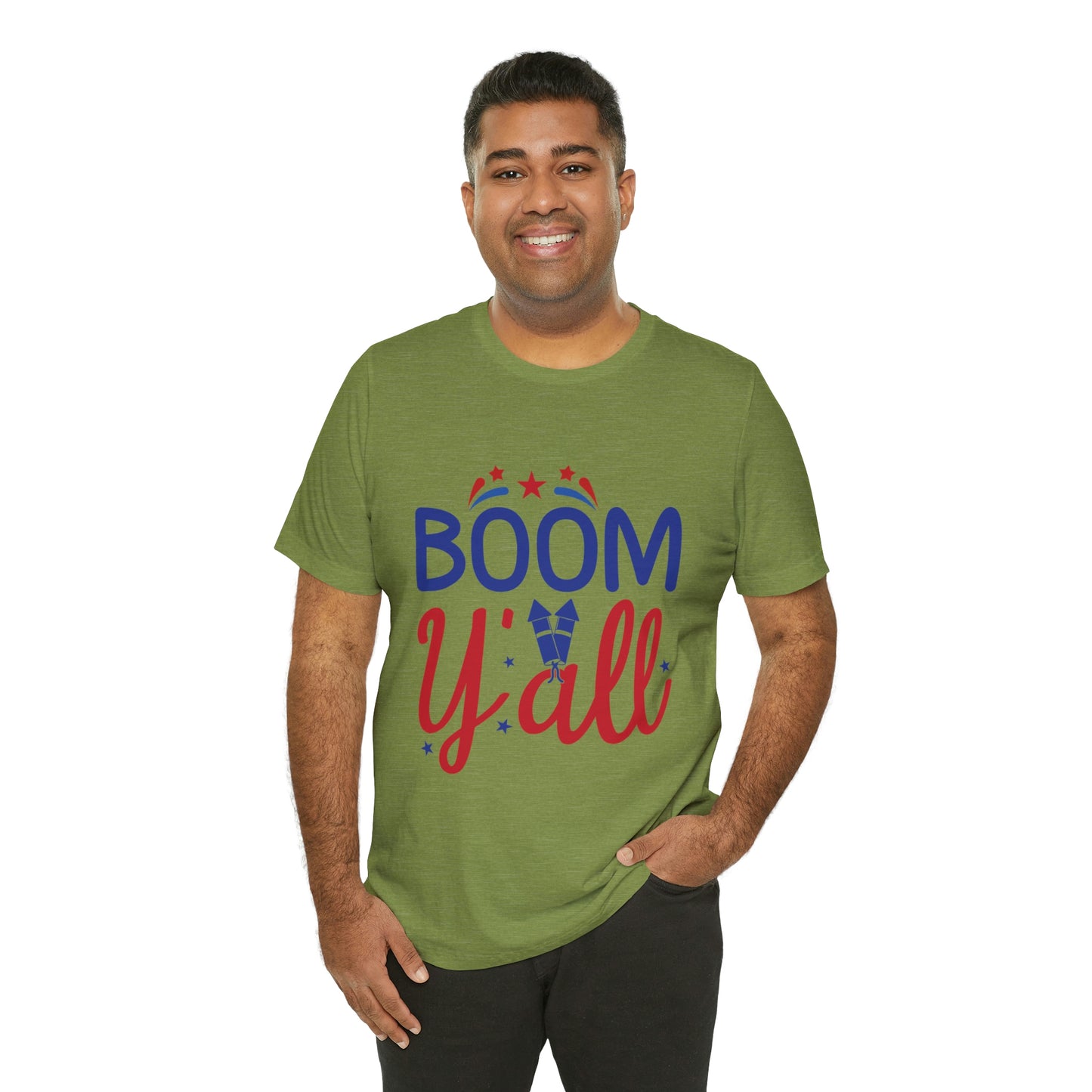 Unisex Sunshine Lasso Boom Yall Jersey Short Sleeve Tee