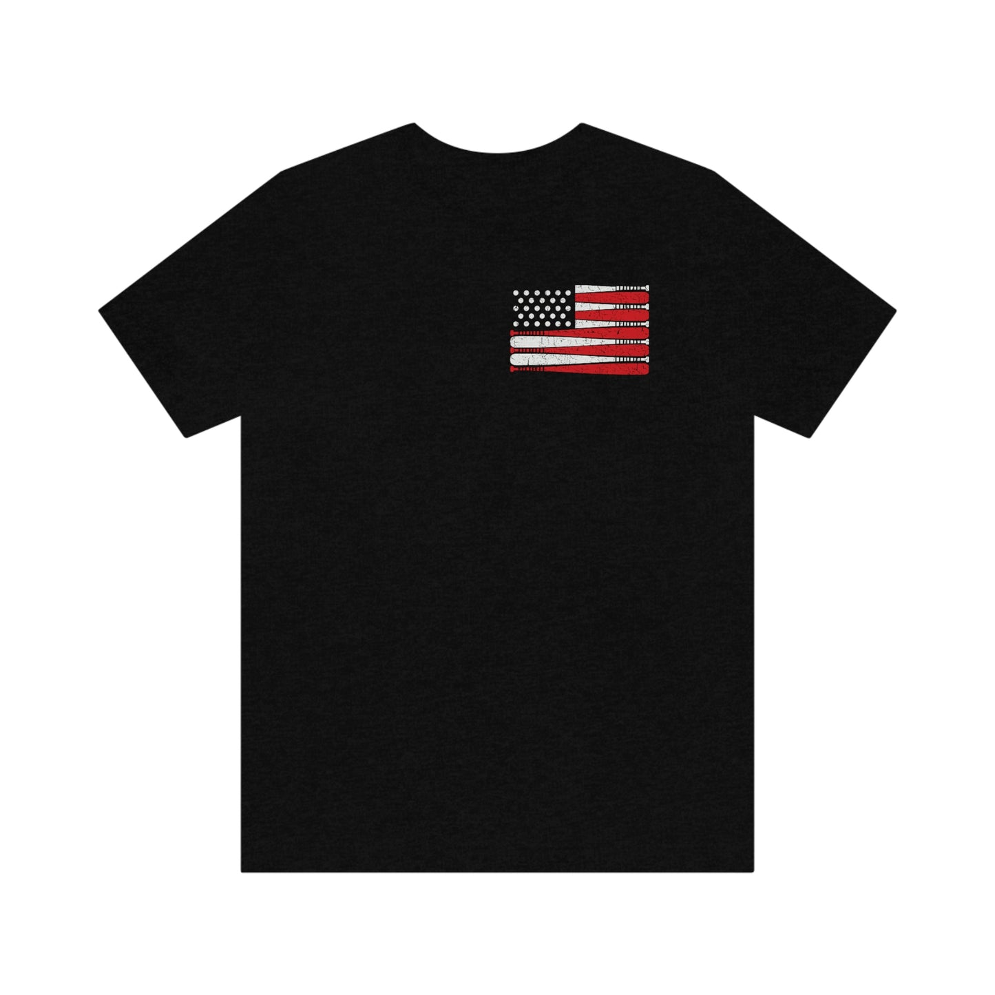 Baseball Flag Short Sleeve Tee