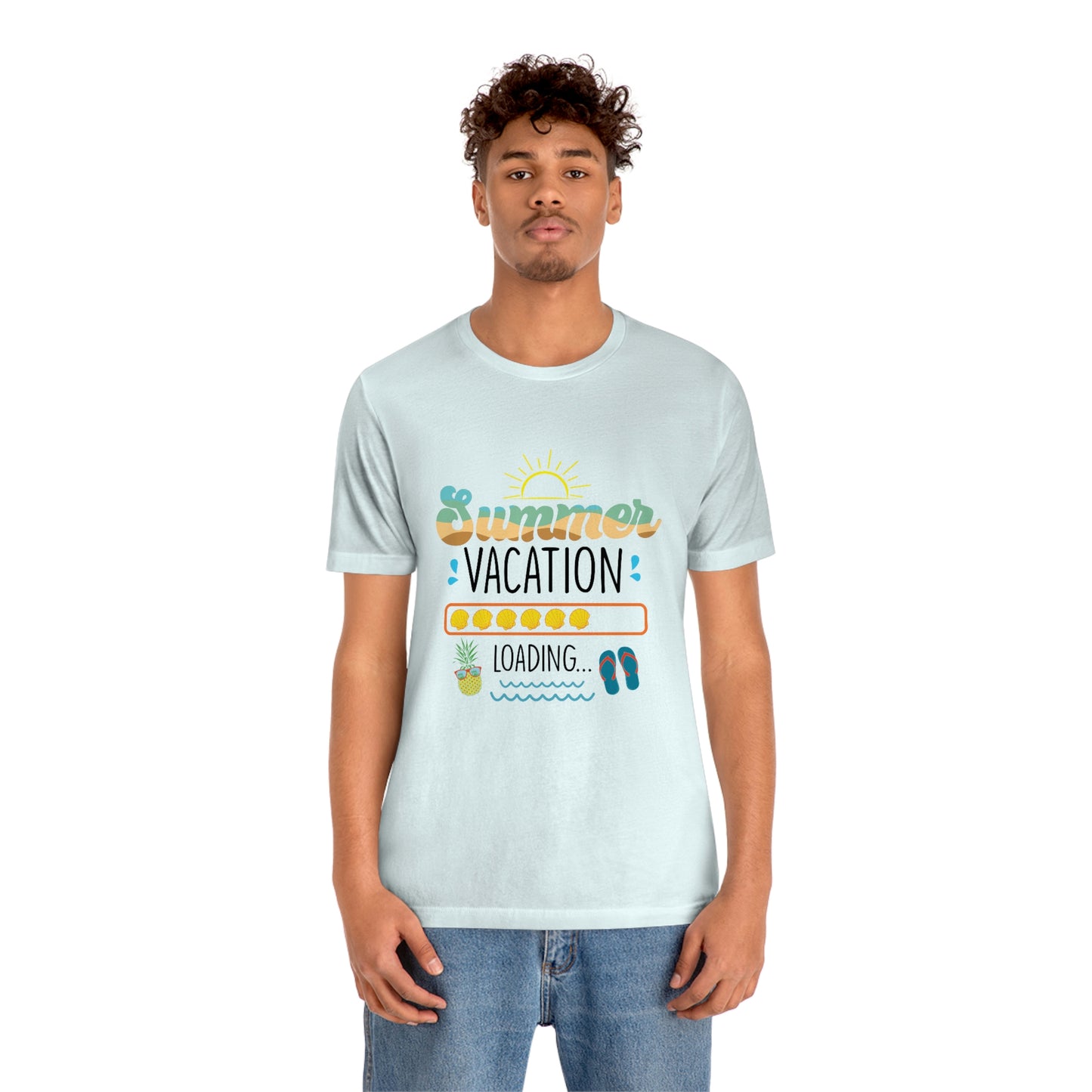 Summer Vacation Unisex Jersey Short Sleeve Tee