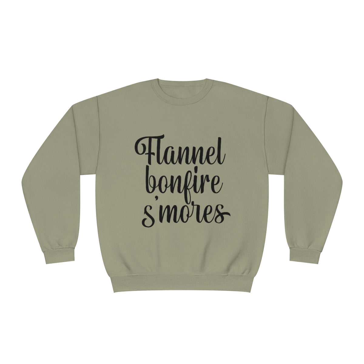 Flannel Bonfire S'mores Sweatshirt