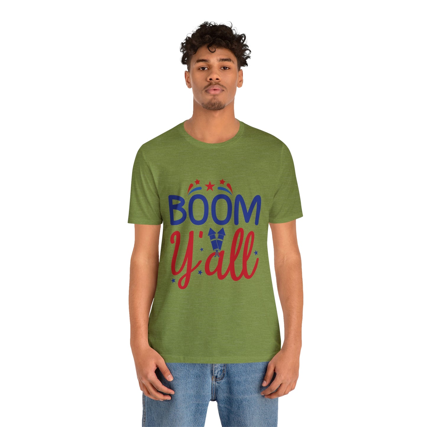 Unisex Sunshine Lasso Boom Yall Jersey Short Sleeve Tee