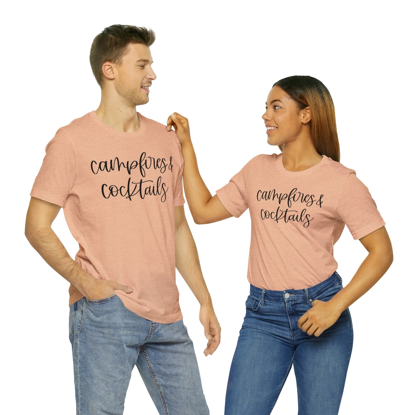 Campfire and Cocktails Short Sleeve Tee