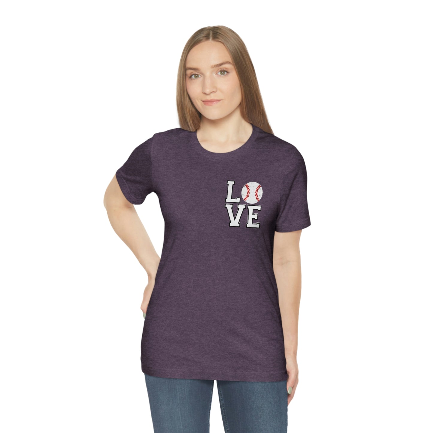 Baseball Love Short Sleeve Tee