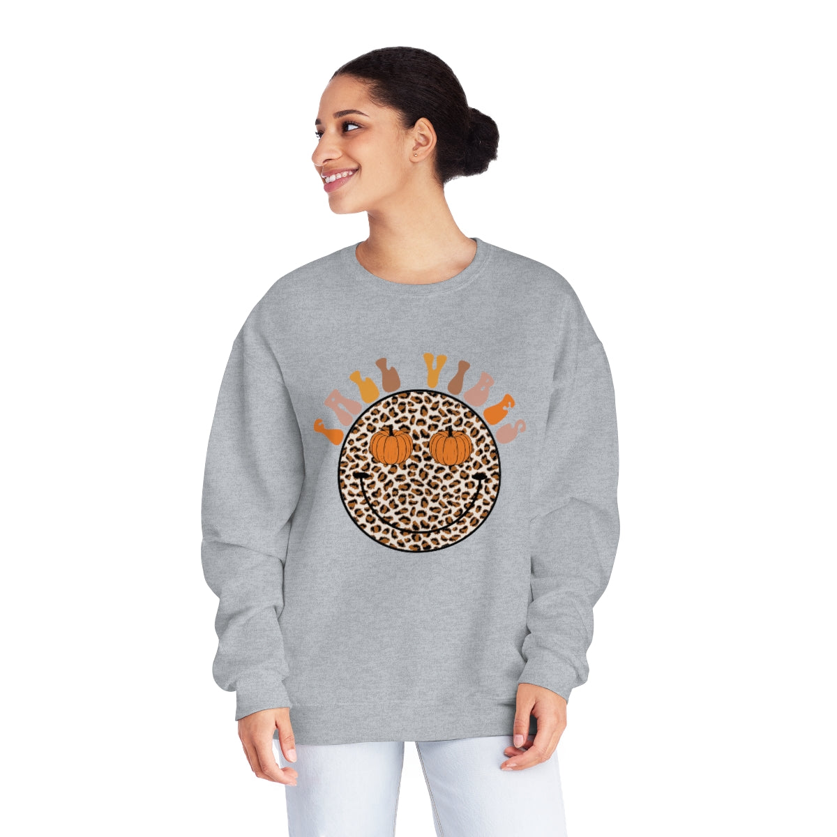 Fall Vibes Smiley Sweatshirt