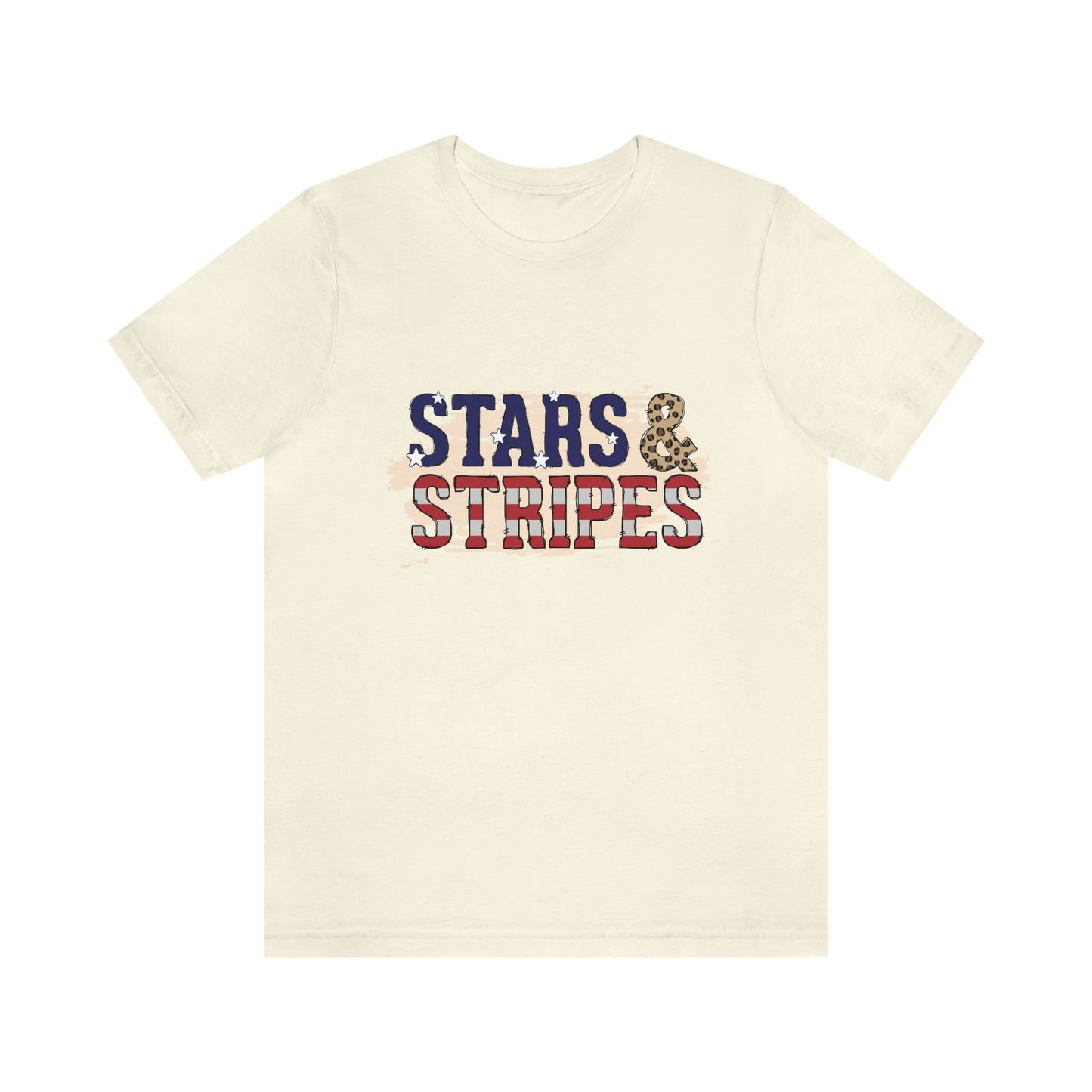 Stars and Stripes Unisex Jersey Short Sleeve Tee