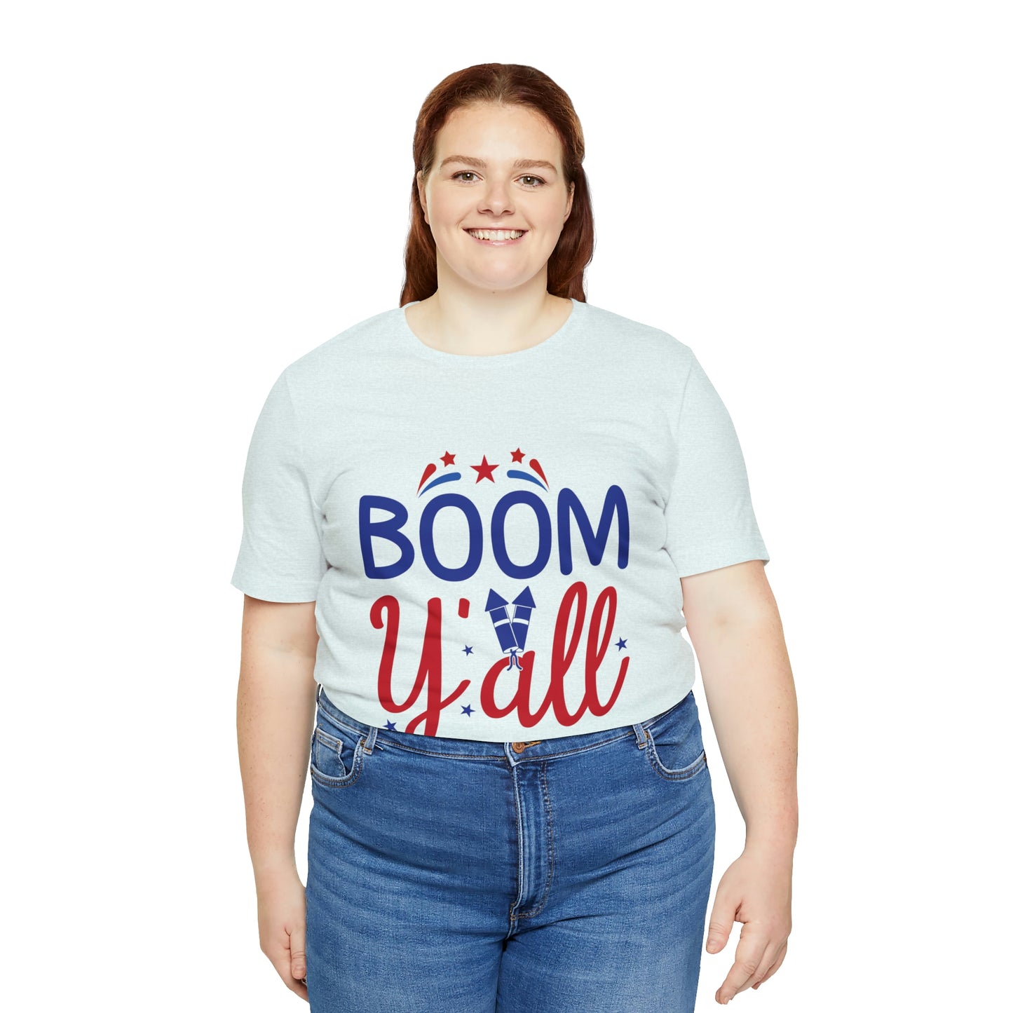 Unisex Sunshine Lasso Boom Yall Jersey Short Sleeve Tee