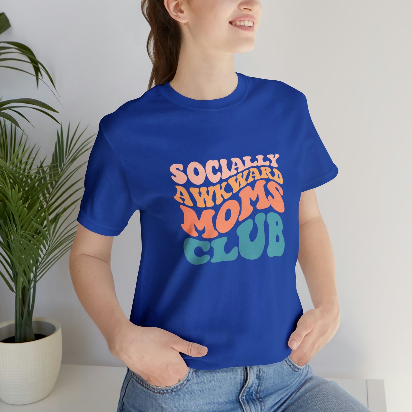 Socially Awkward Moms Club Short Sleeve Tee