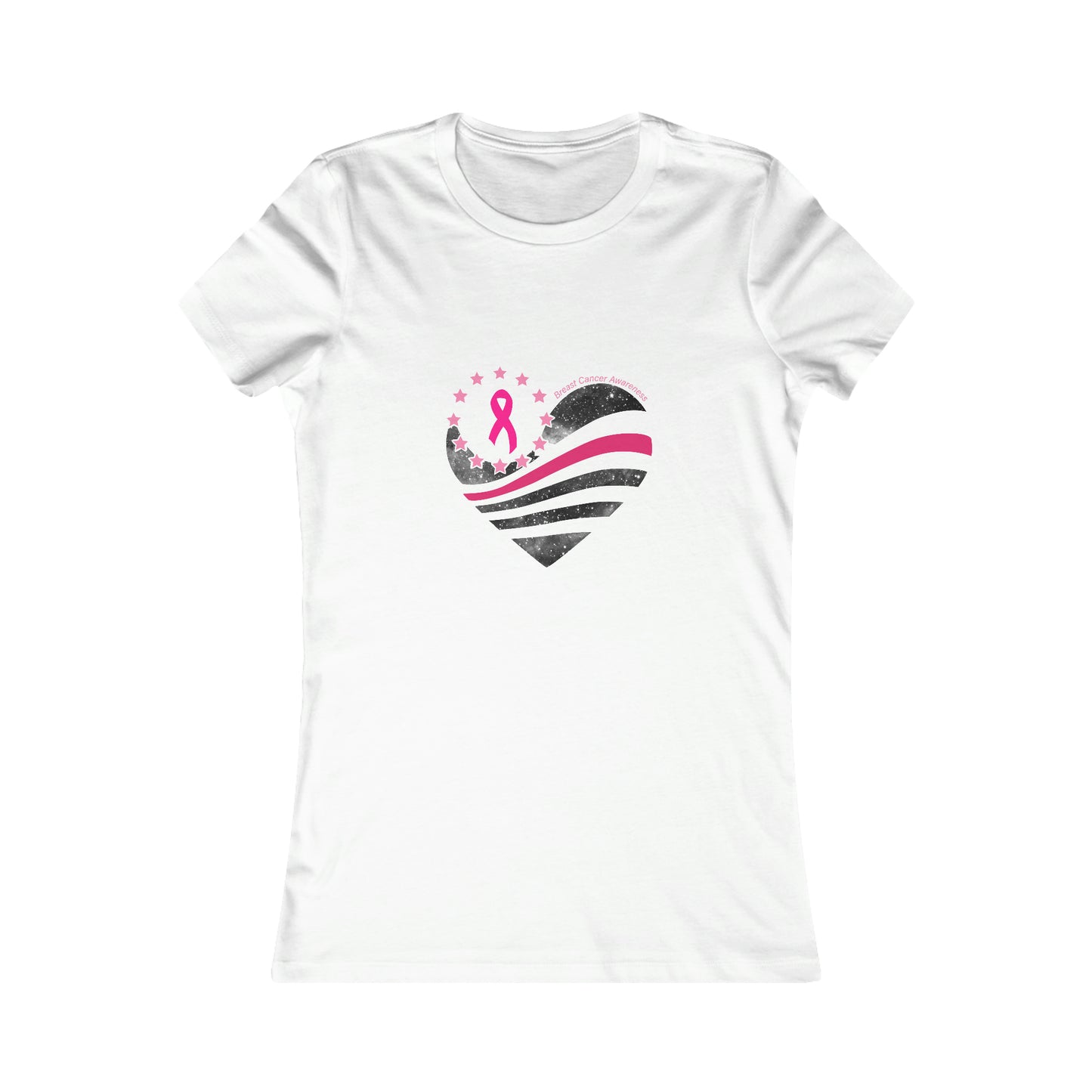 Women's Pink Ribbon Favorite Tee