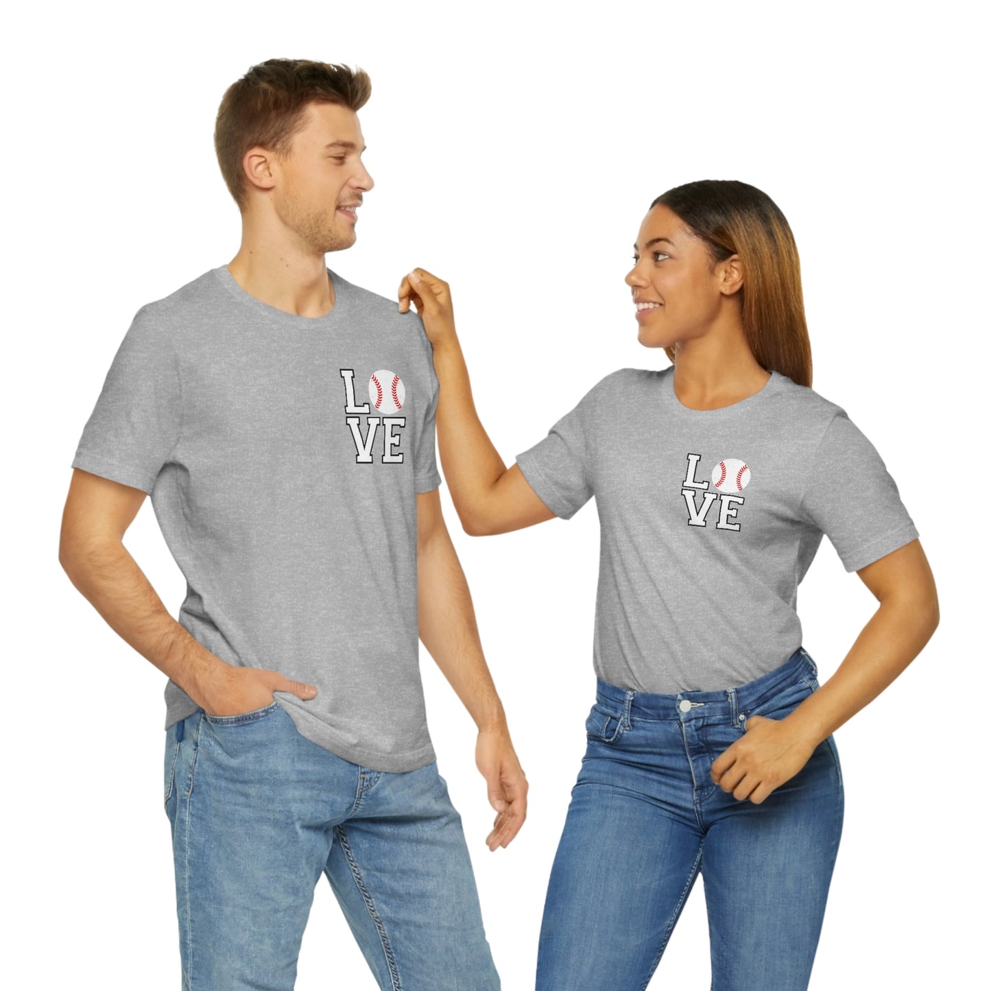 Baseball Love Short Sleeve Tee