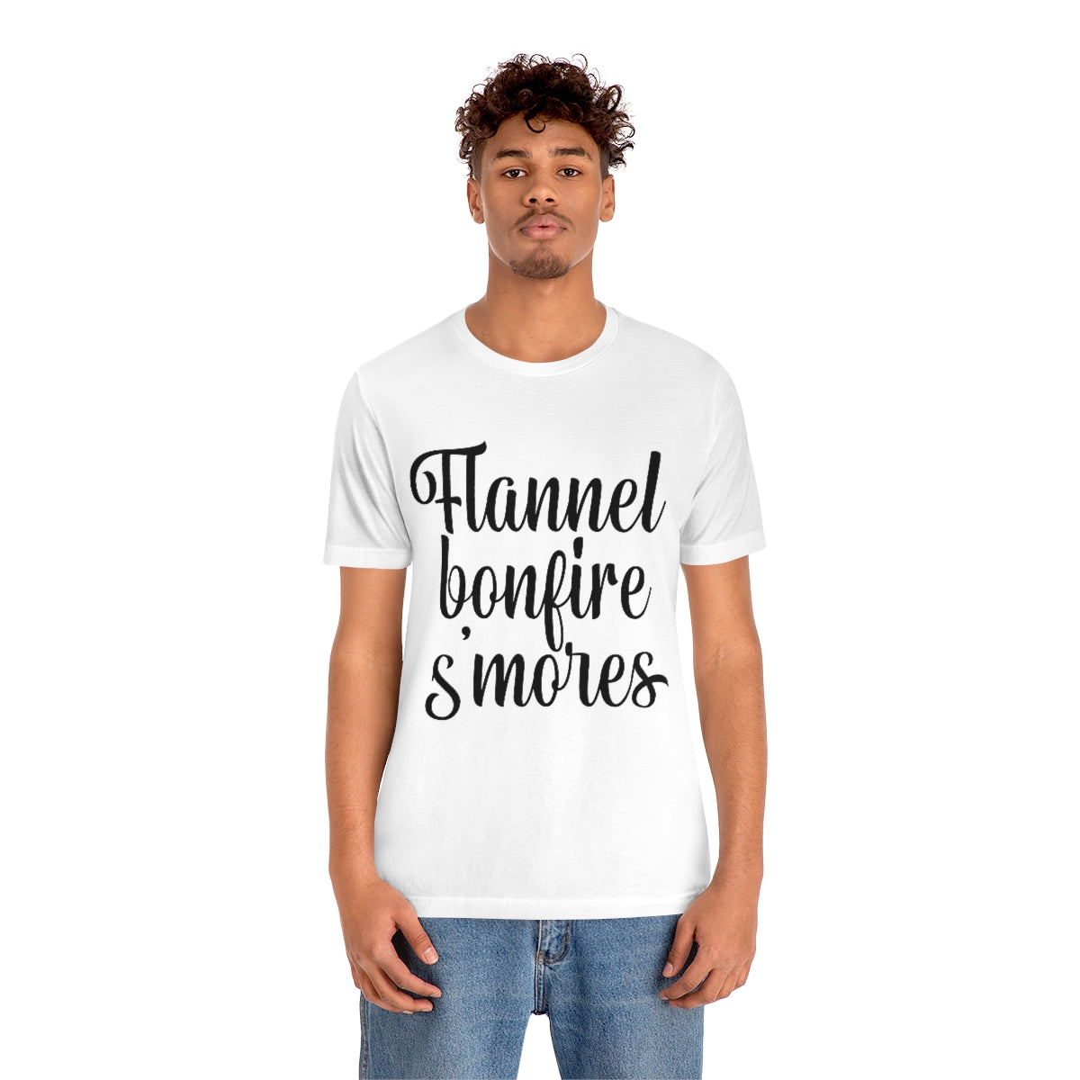 Flannel Bonfires S'mores Tee