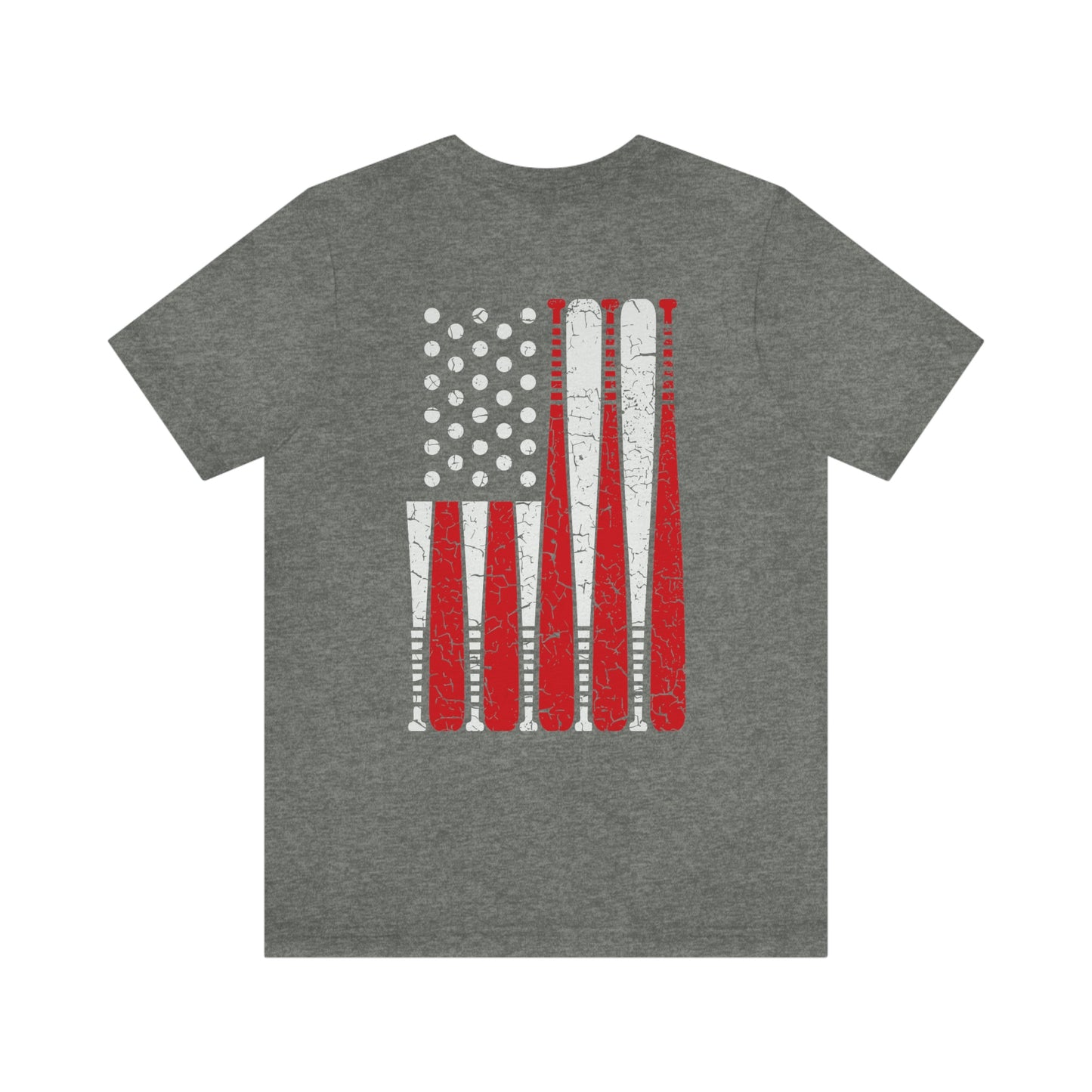 Baseball Flag Short Sleeve Tee