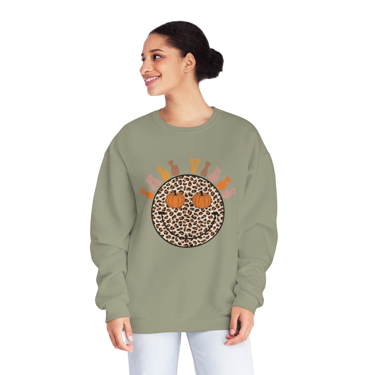 Fall Vibes Smiley Sweatshirt