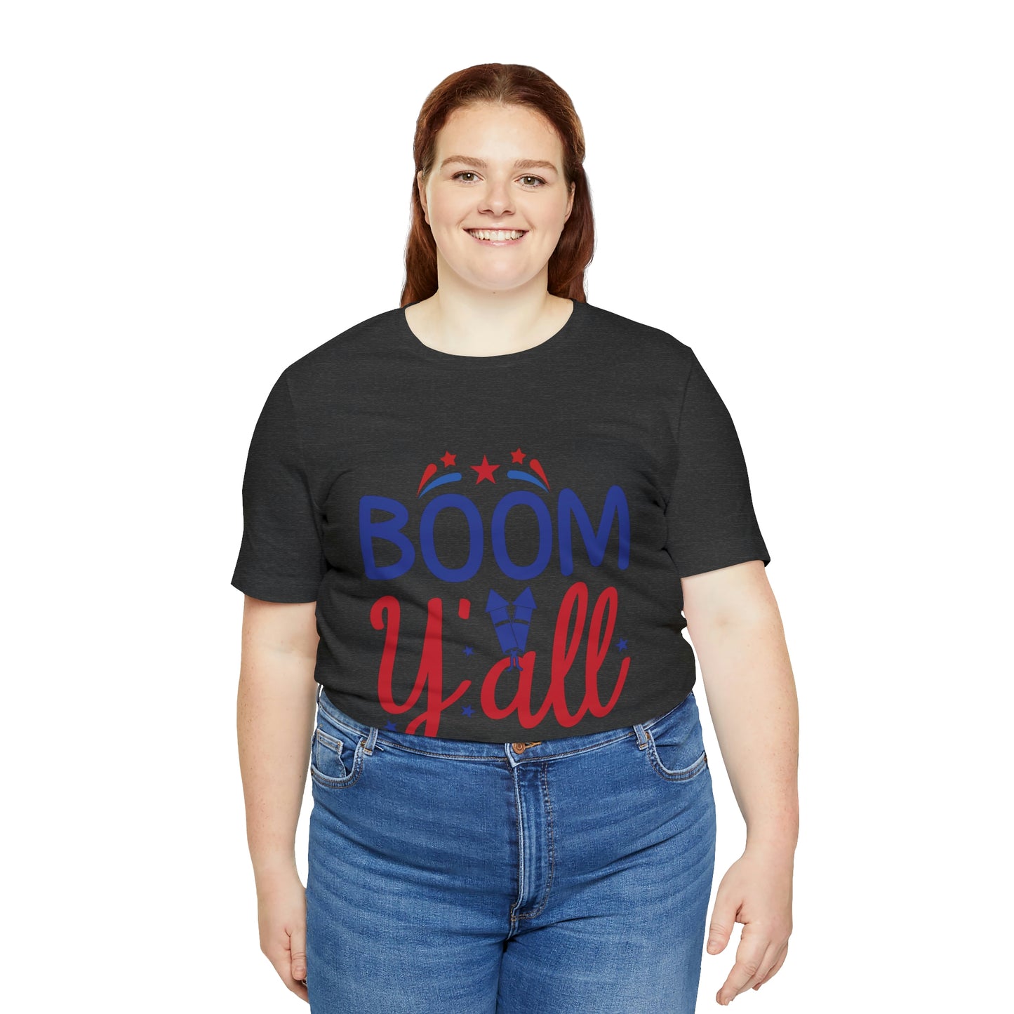 Unisex Sunshine Lasso Boom Yall Jersey Short Sleeve Tee