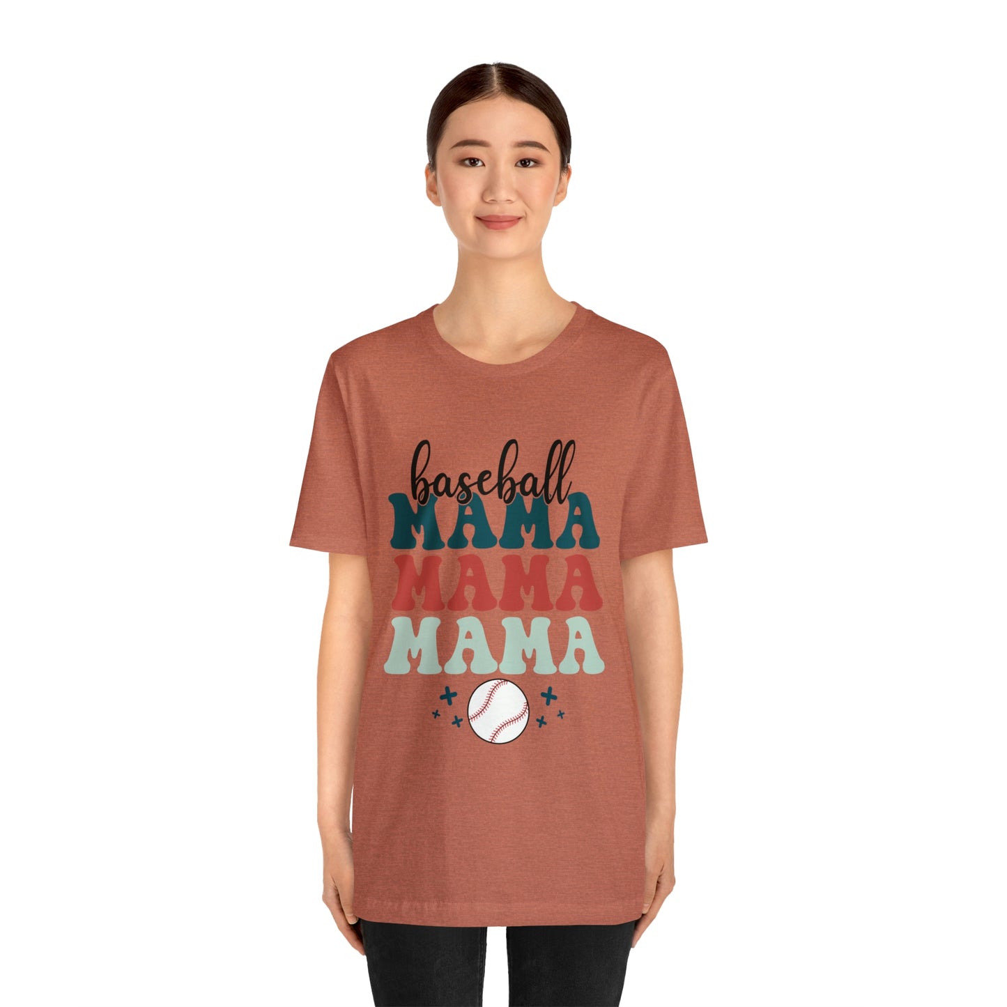 Baseball Mama Short Sleeve Tee