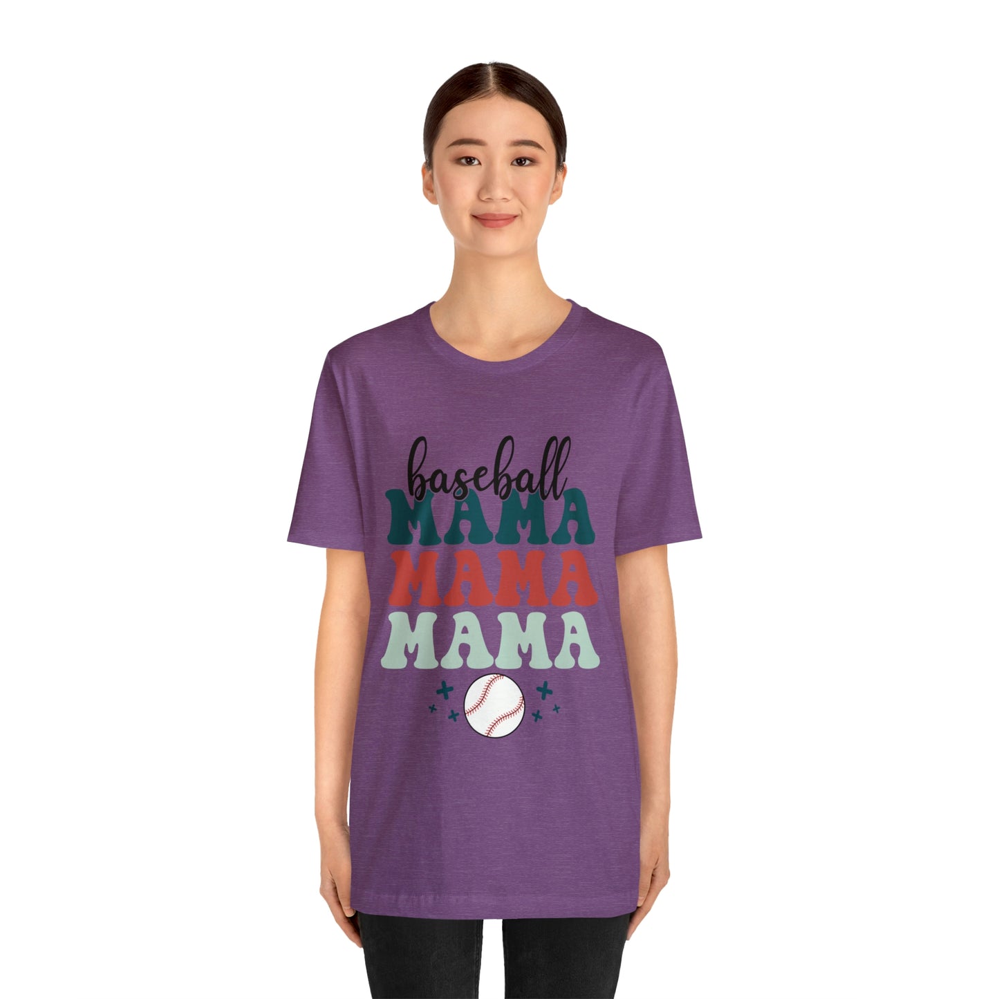 Baseball Mama Short Sleeve Tee