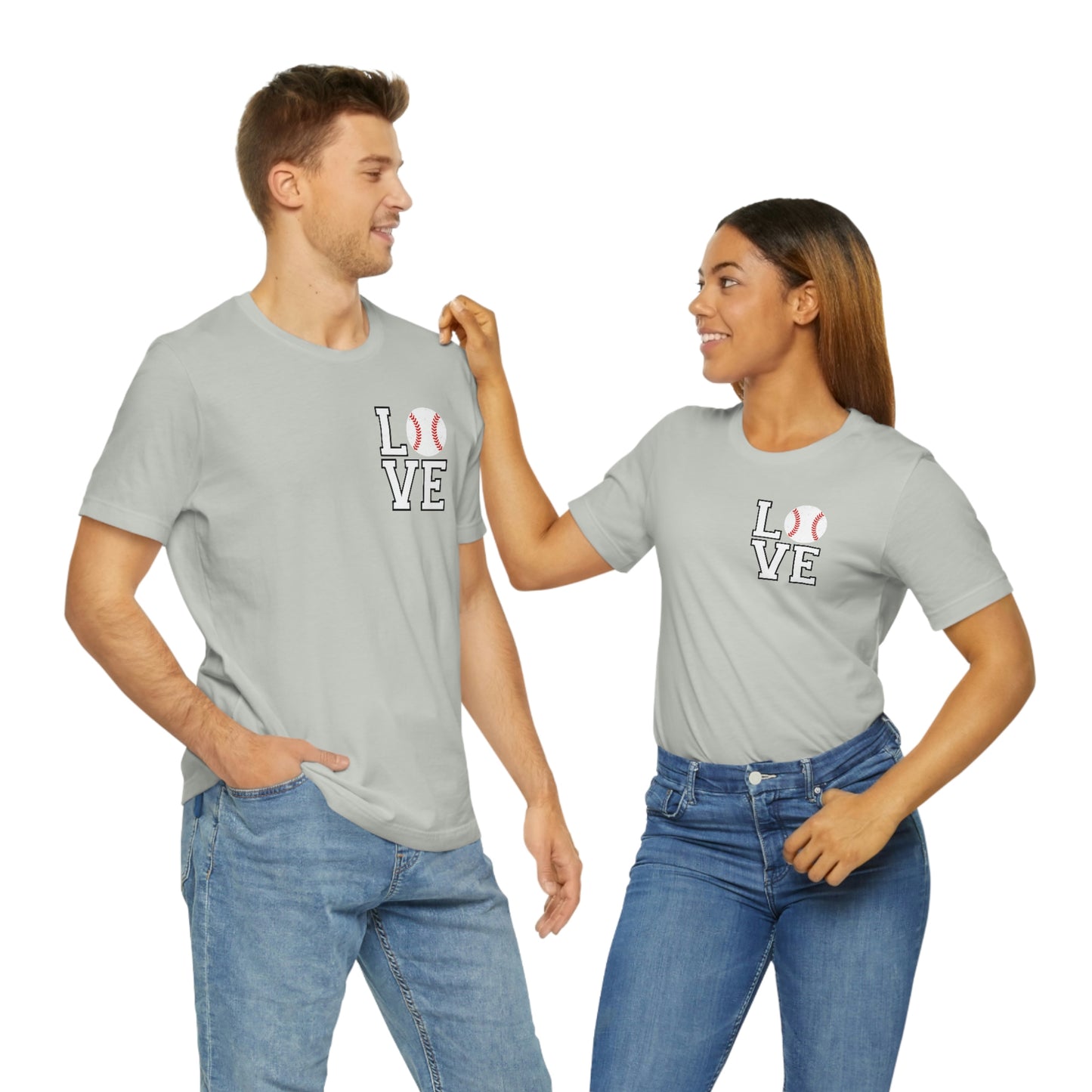 Baseball Love Short Sleeve Tee