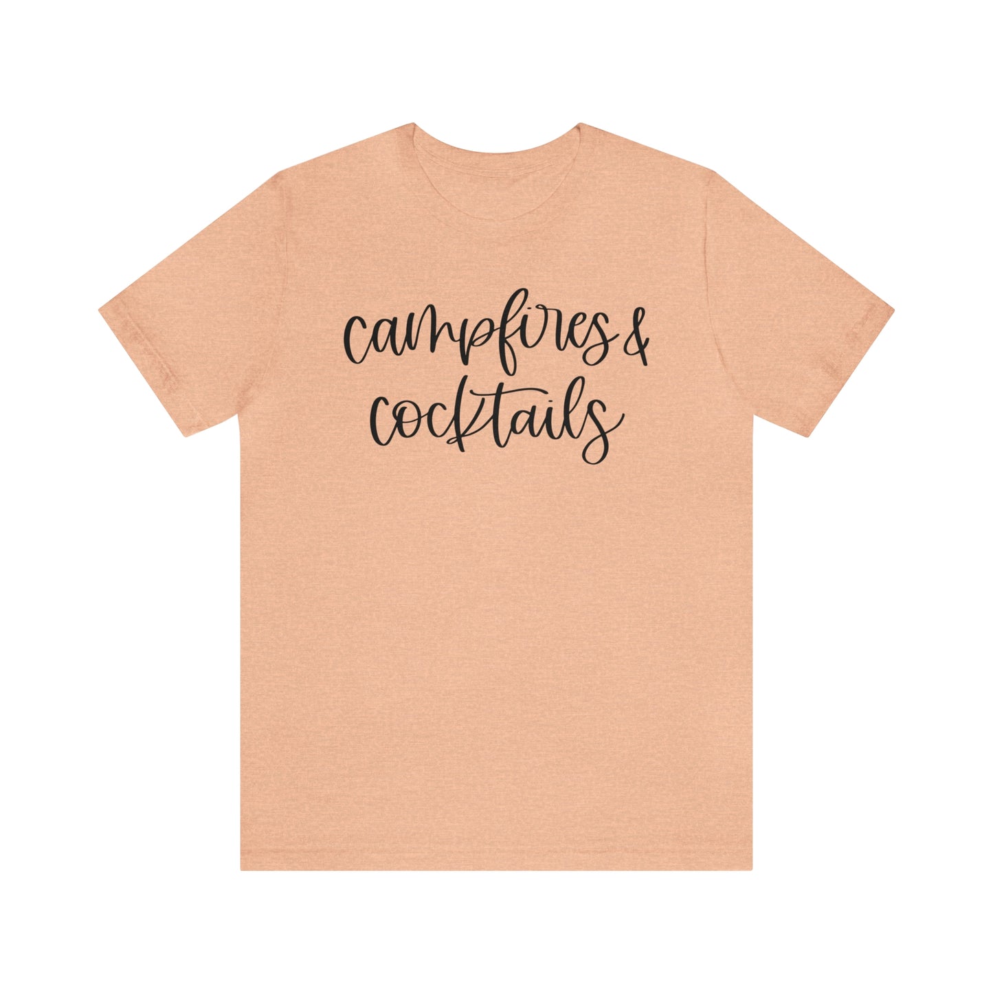 Campfire and Cocktails Short Sleeve Tee