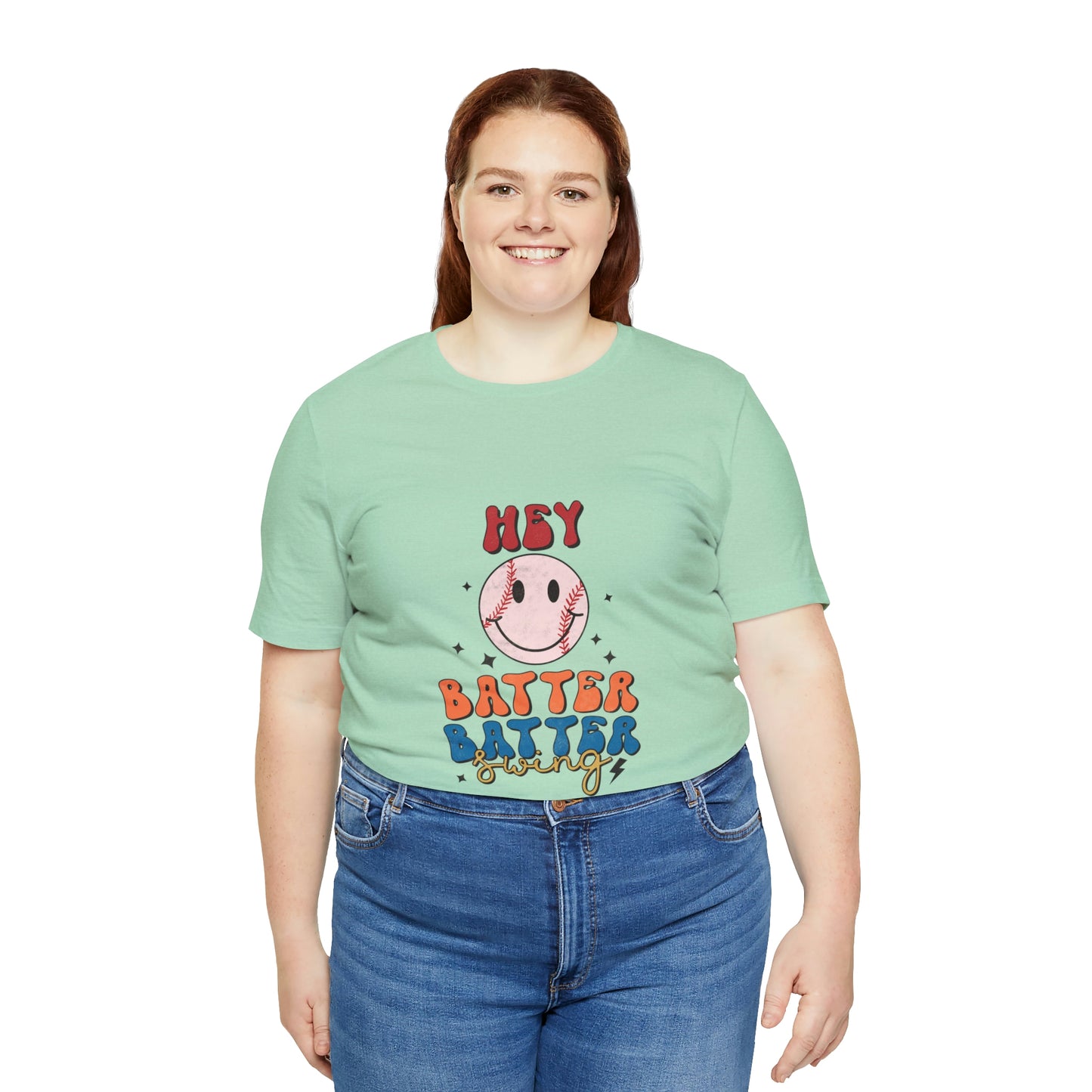 Hey Batter Batter Swing Short Sleeve Tee