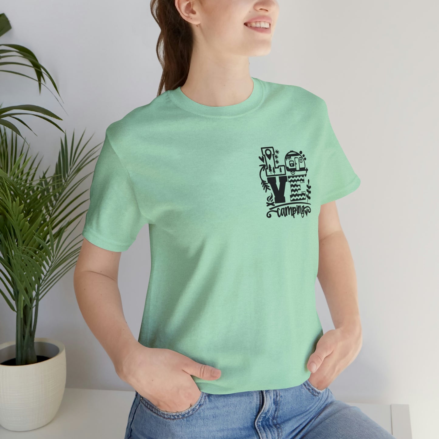 LOVE Camping Short Sleeve Tee