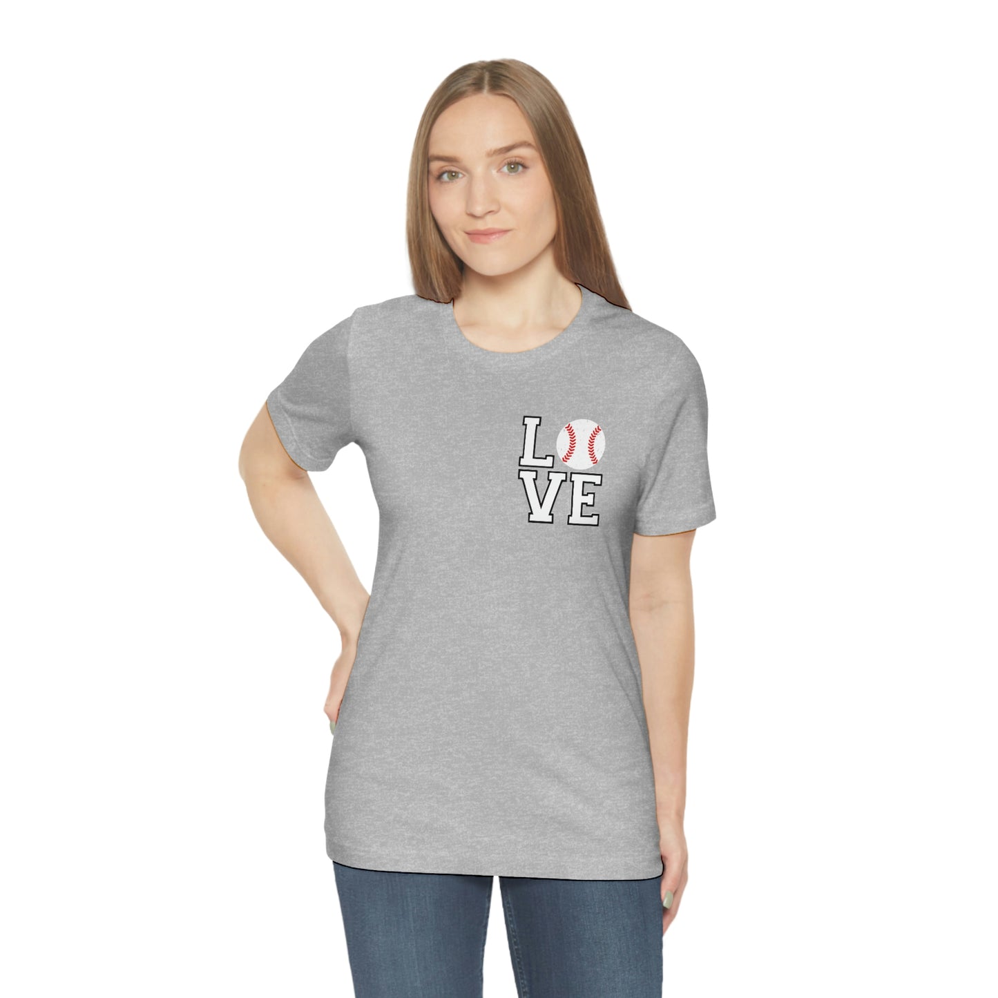 Baseball Love Short Sleeve Tee