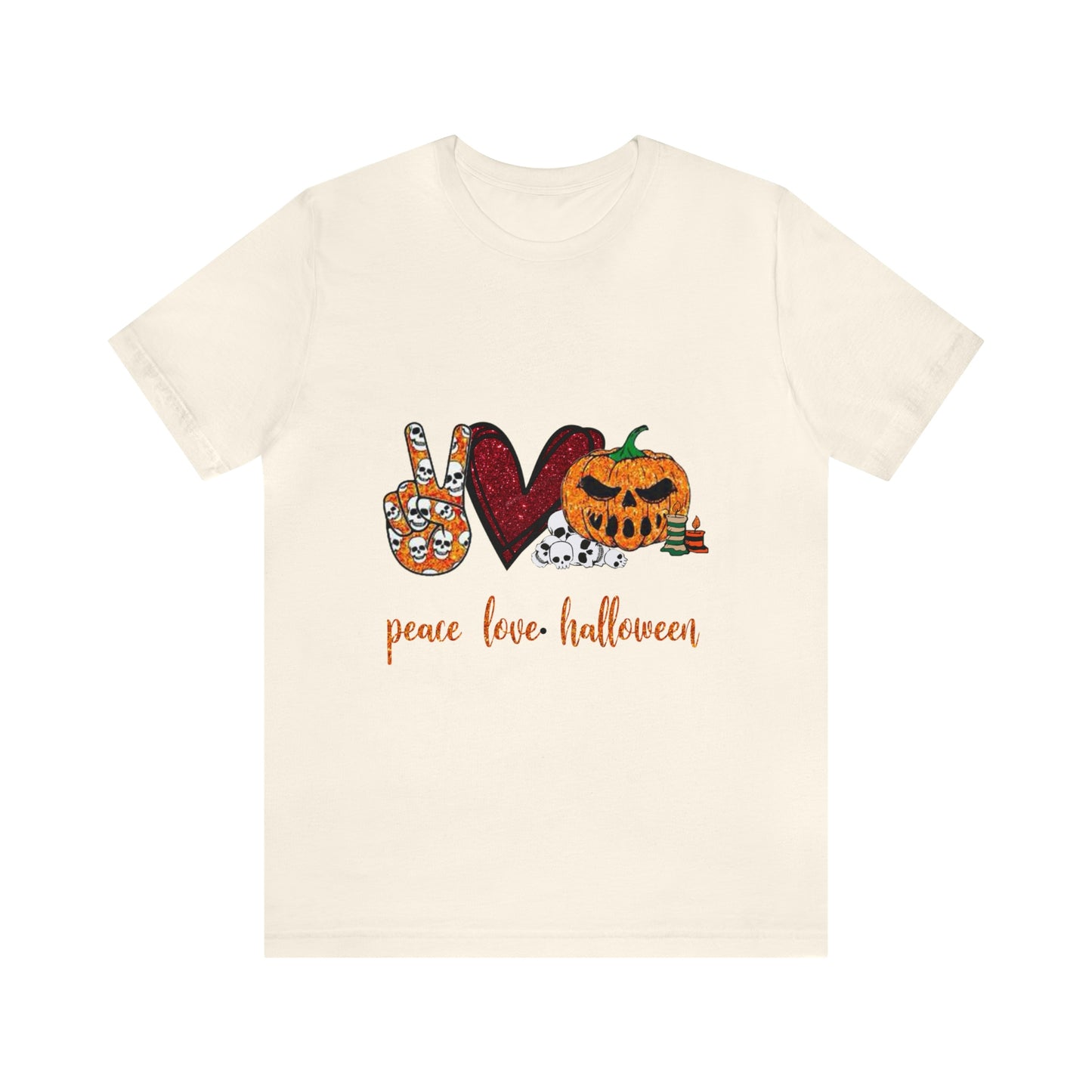 Peace, Love, & Halloween Unisex Shirt