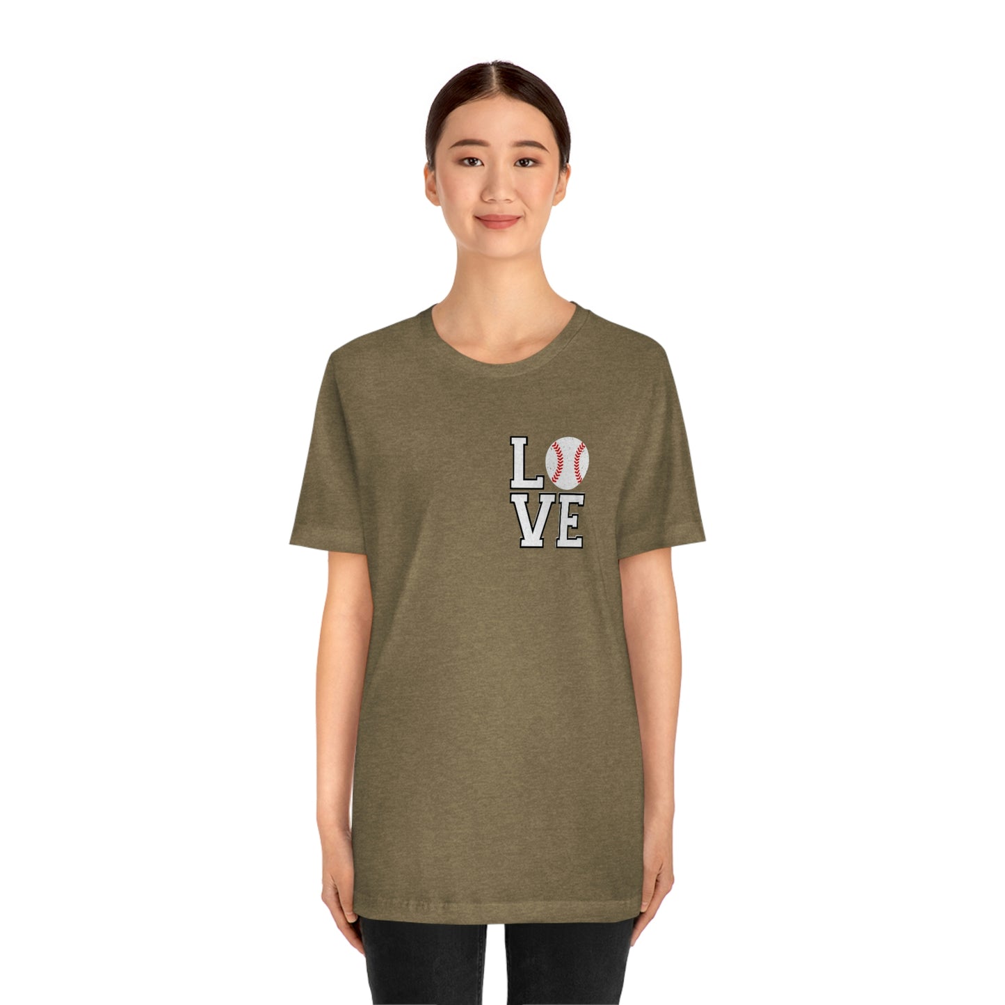 Baseball Love Short Sleeve Tee