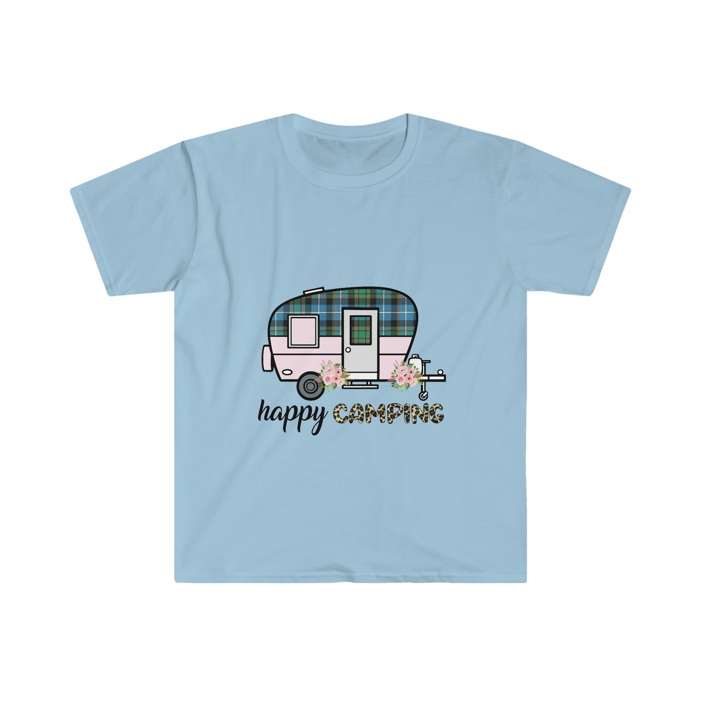 Happy Camping Unisex Softstyle T-Shirt