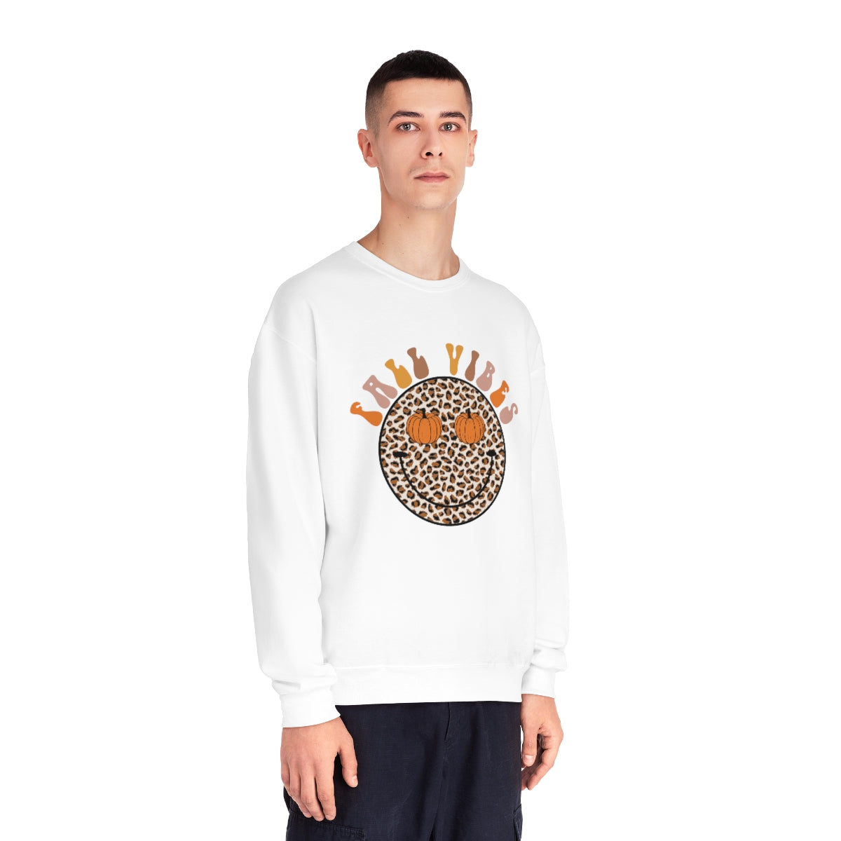 Fall Vibes Smiley Sweatshirt