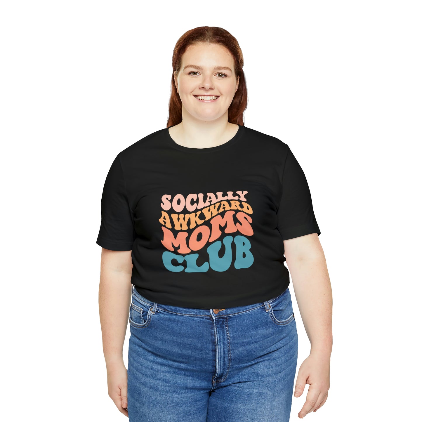 Socially Awkward Moms Club Short Sleeve Tee