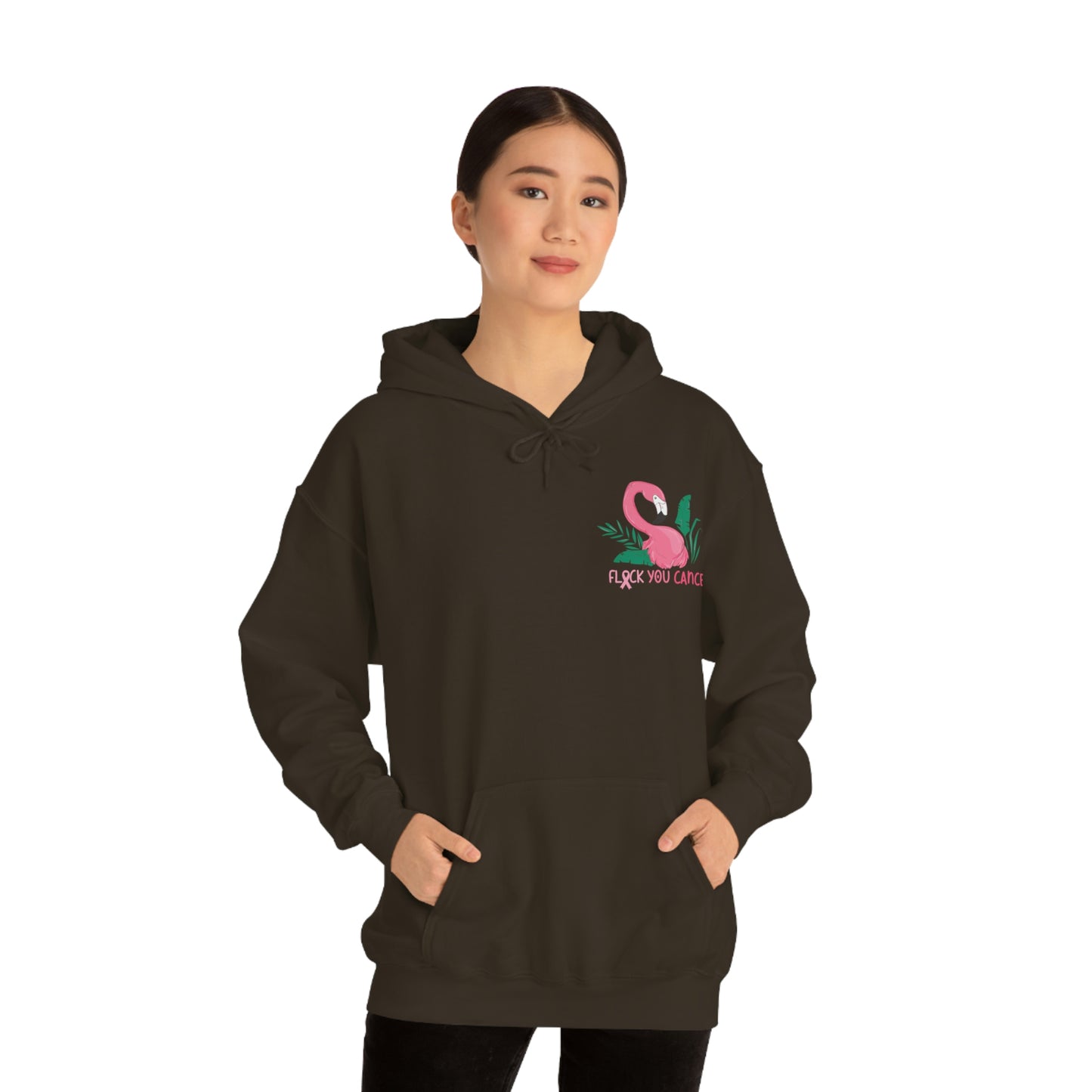 Flock You Cancer Unisex Heavy Blend™ Hooded Sweatshirt