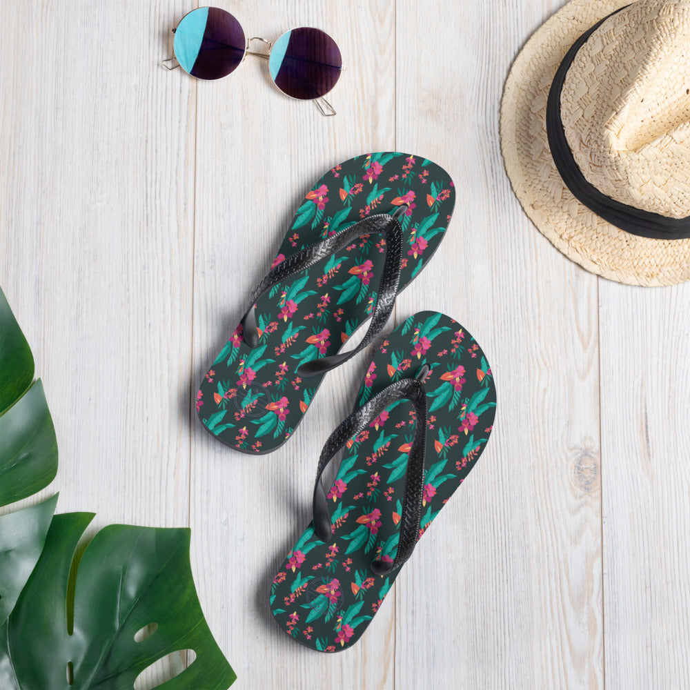 Sunshine Lasso Tropical Flip-Flops