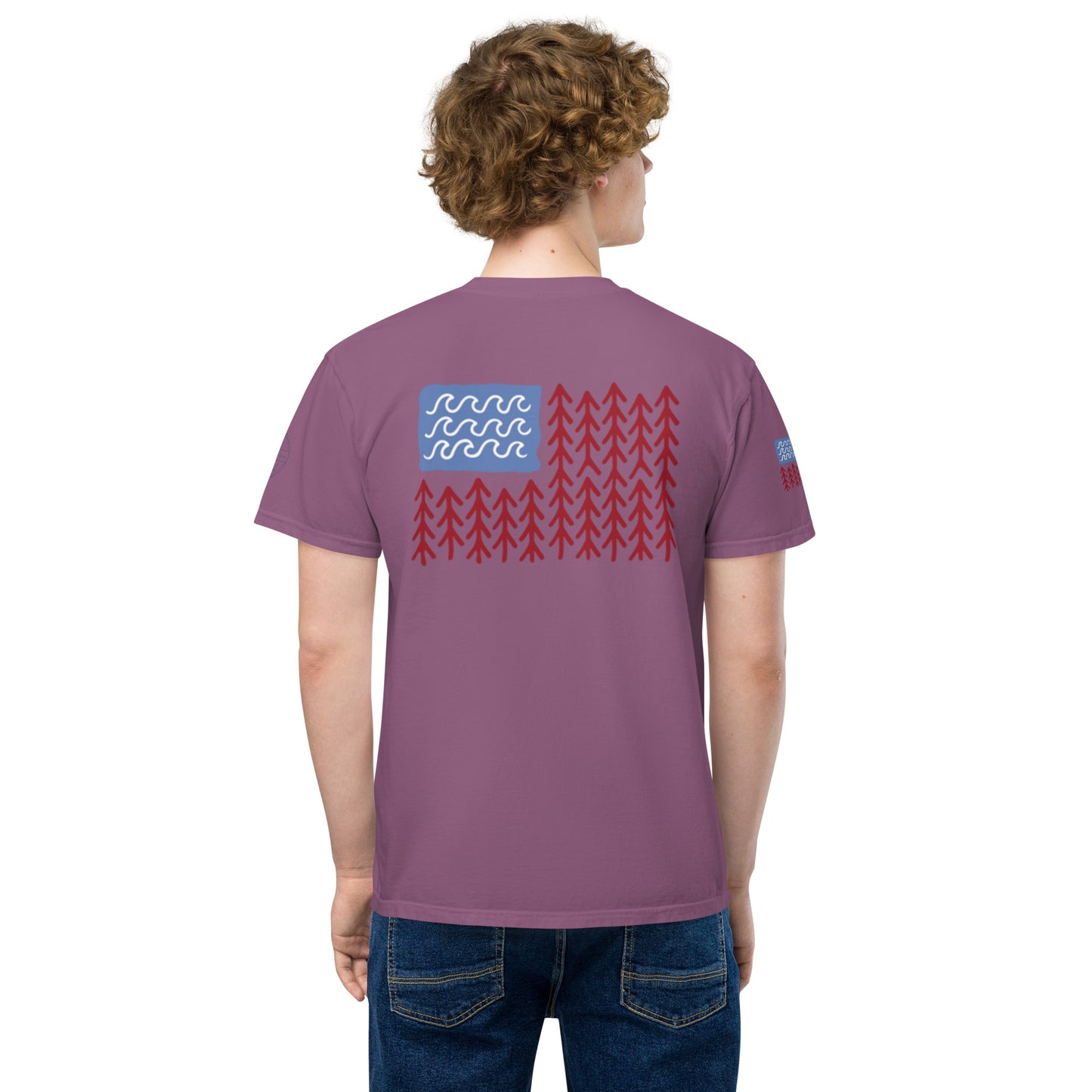 Unisex Sunshine Lasso pocket FLAG t-shirt