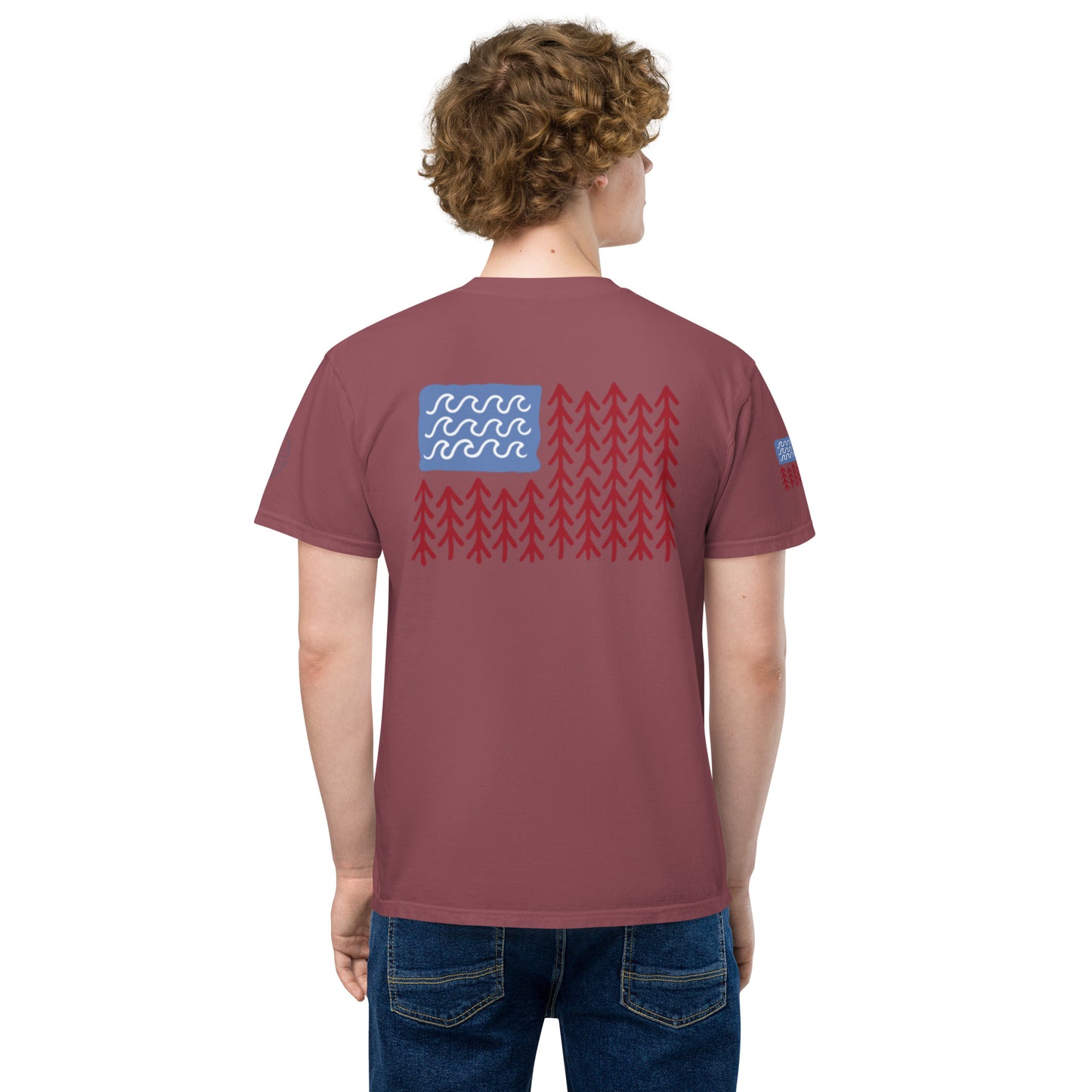 Unisex Sunshine Lasso pocket FLAG t-shirt