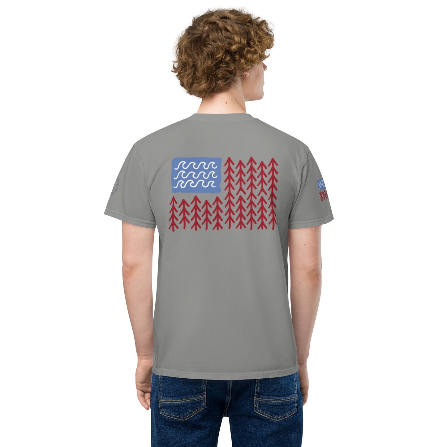 Unisex Sunshine Lasso pocket FLAG t-shirt