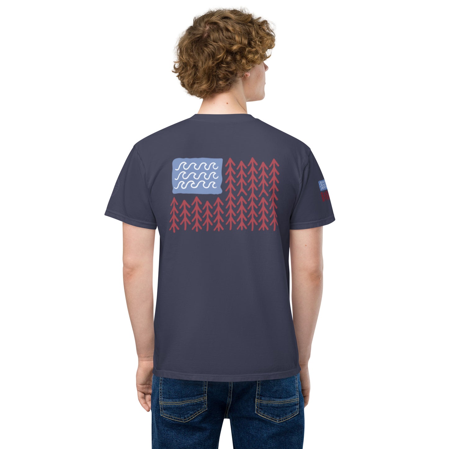 Unisex Sunshine Lasso pocket FLAG t-shirt