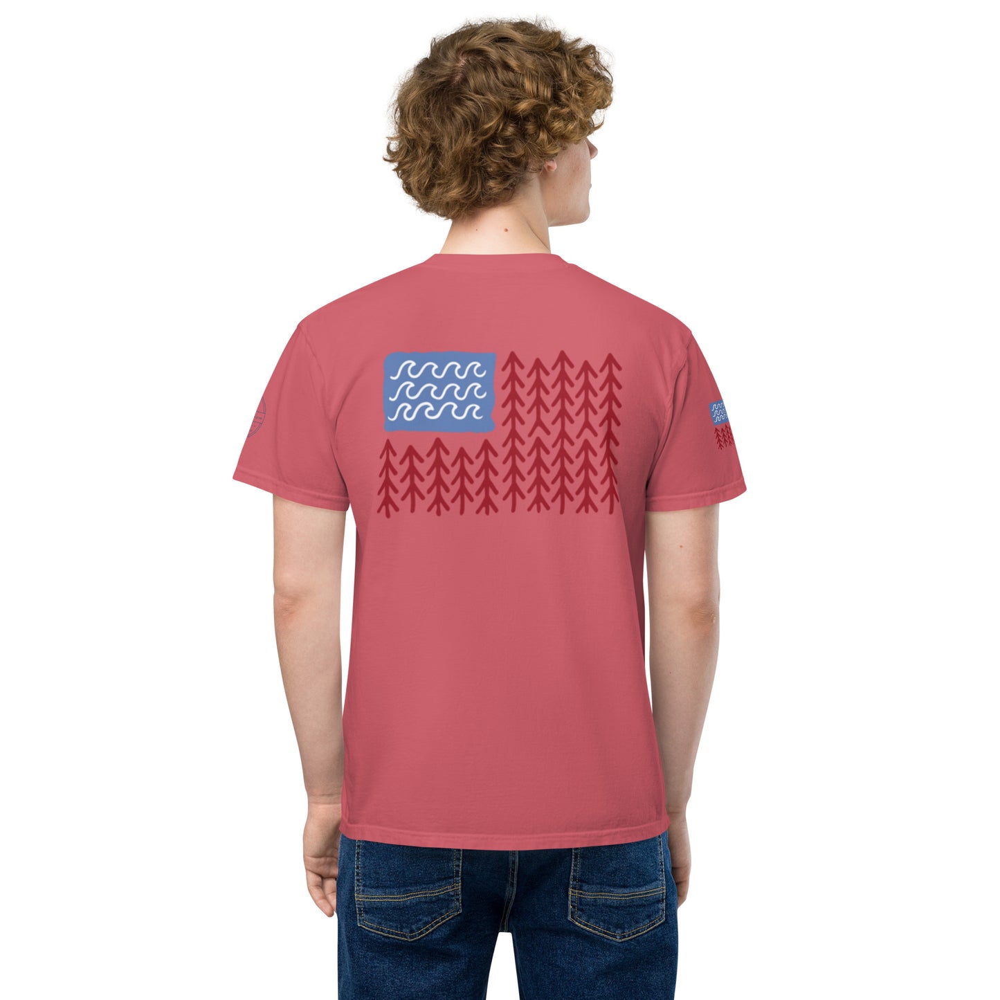 Unisex Sunshine Lasso pocket FLAG t-shirt